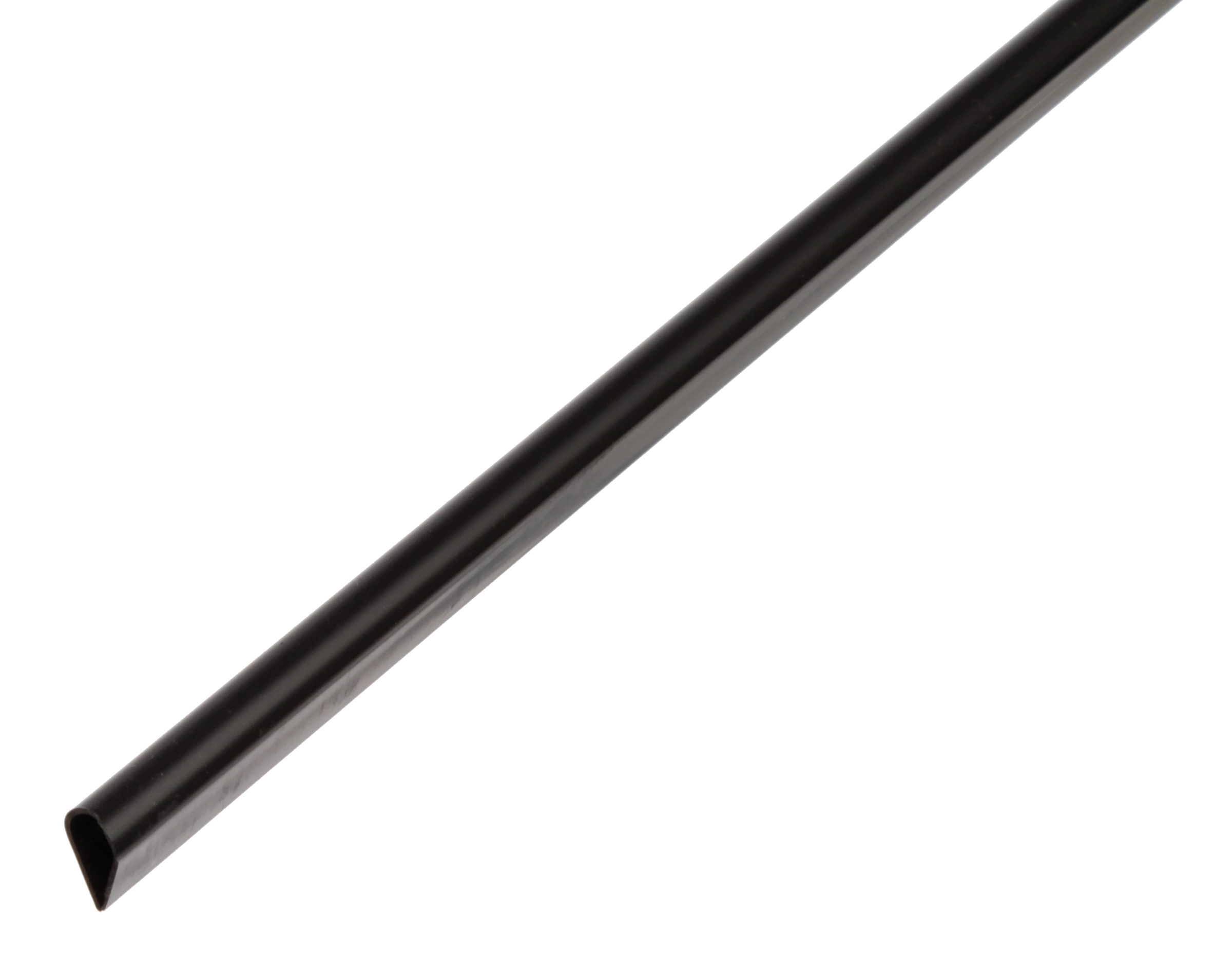 Klemmprofil 1m15x0,9 PVC schwarz