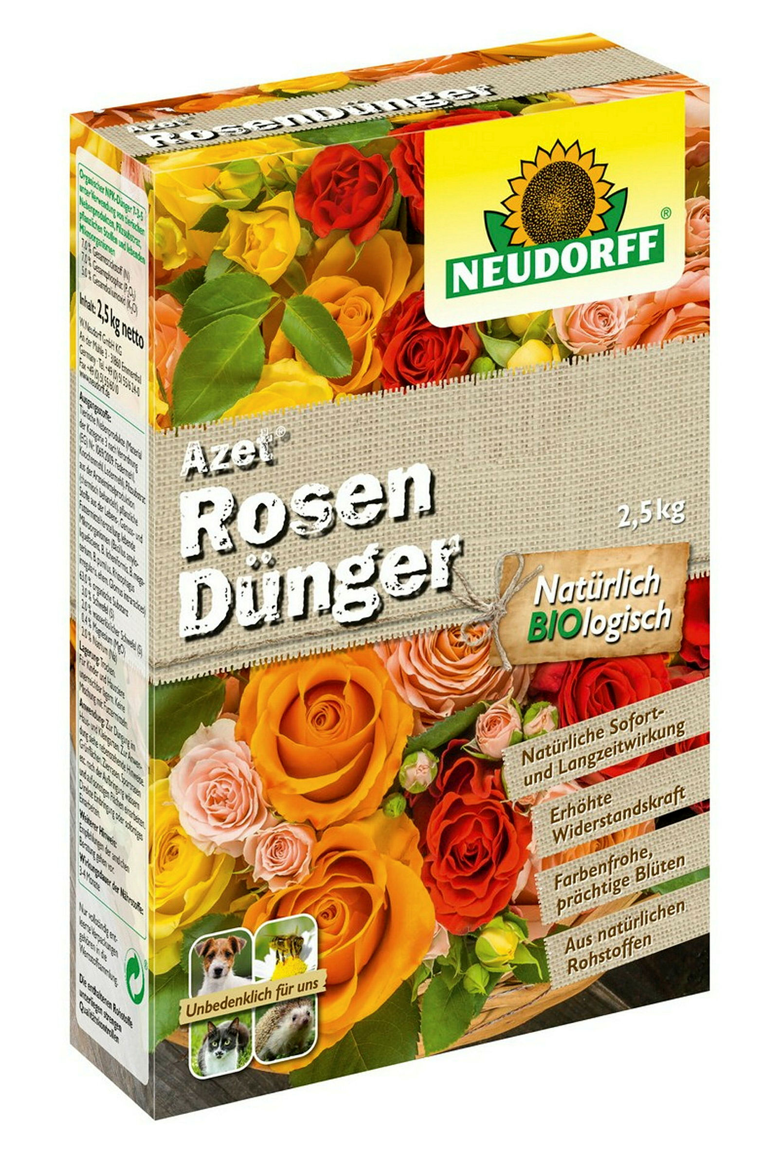 Neudorff Azet RosenDünger2,5 kg