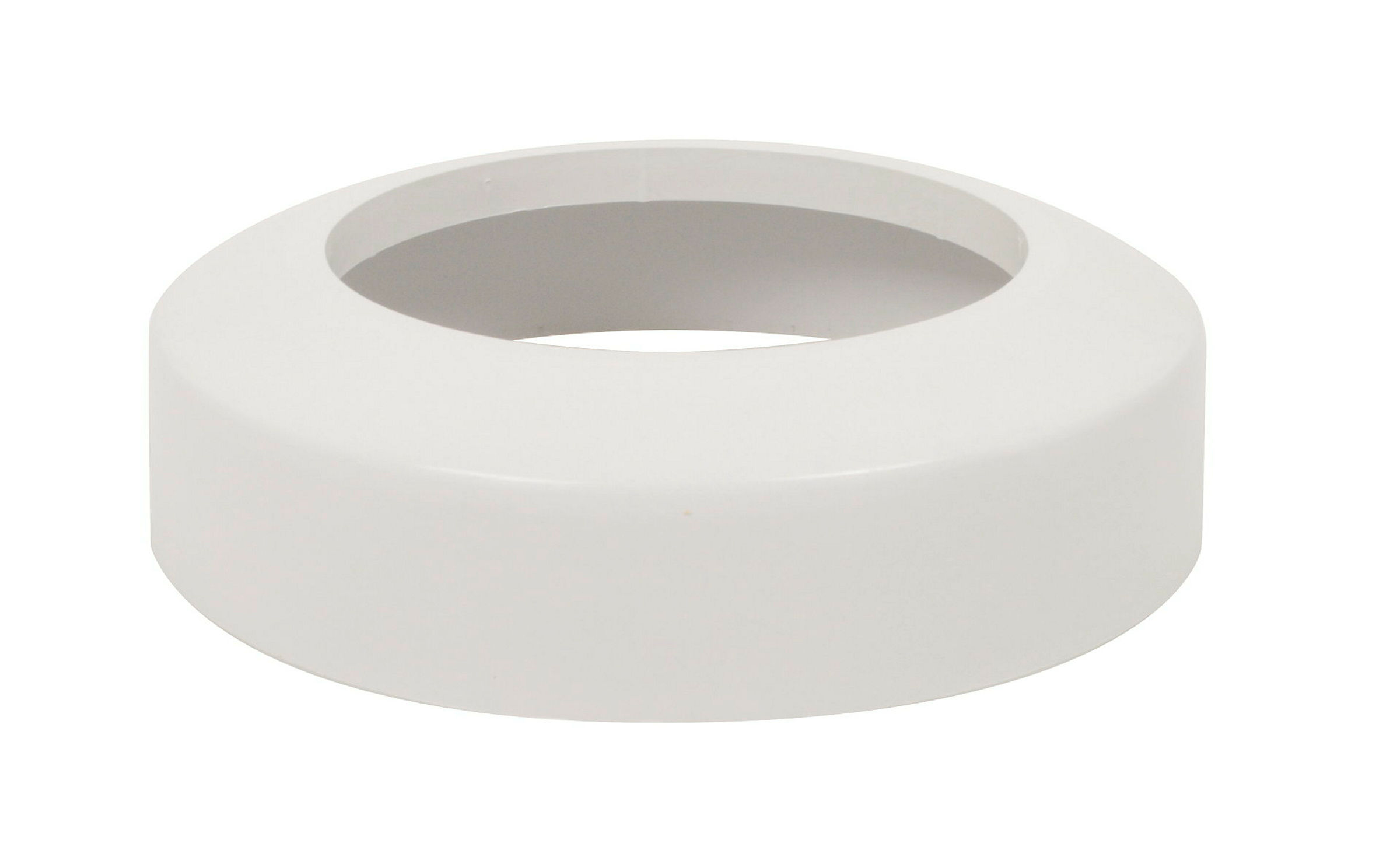 PP SANIT WC-Rosette flach, Weiß, DN 100