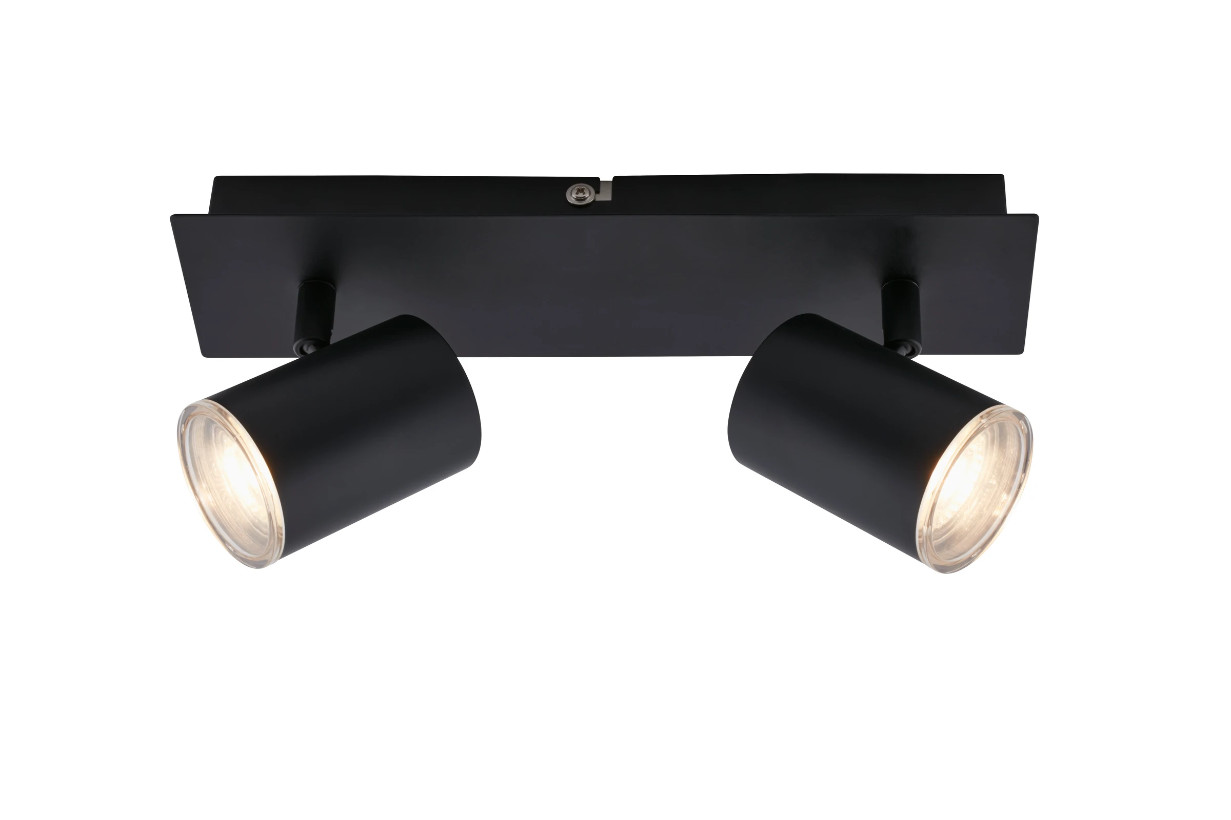 LED Bad Spotleuchte, schwarz, exkl. 2xLED/GU10