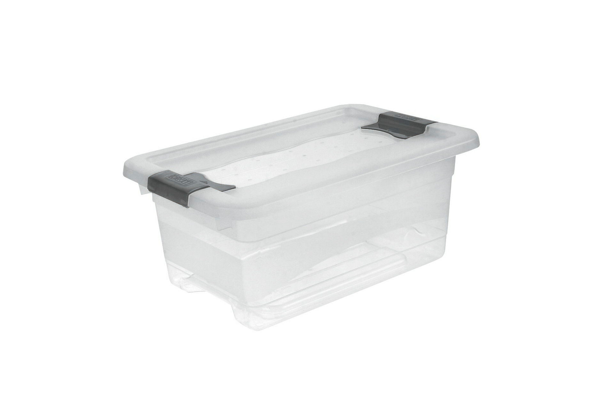 keeeper Aufbewahrungsbox, 29,5 x 19,5 x 12,5 cm, 4 l, Cornelia, Transparent