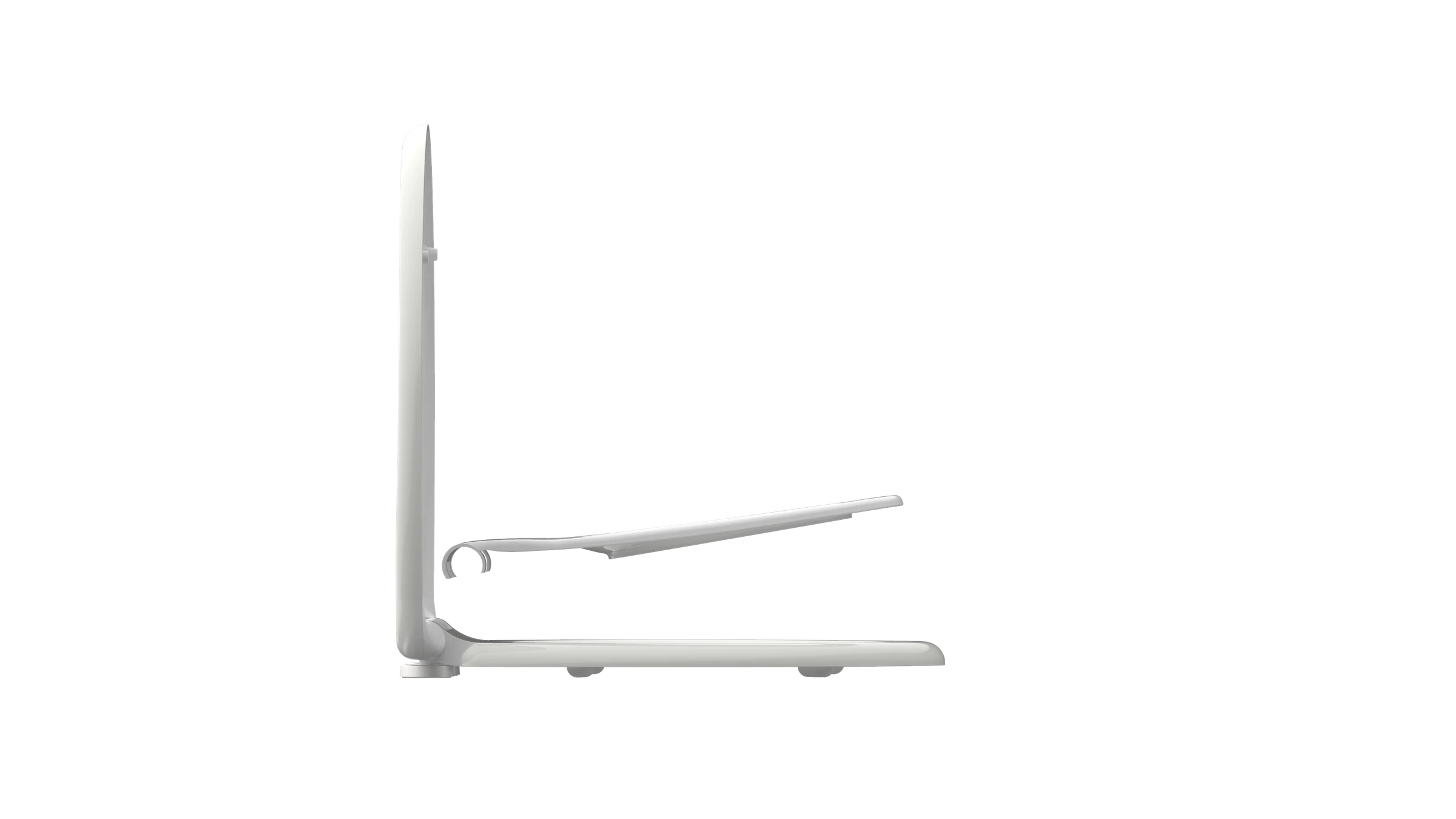 Duroplast WC-Sitz FAMILY WHITE, mit Absenkautomatik und Schnellverschluss