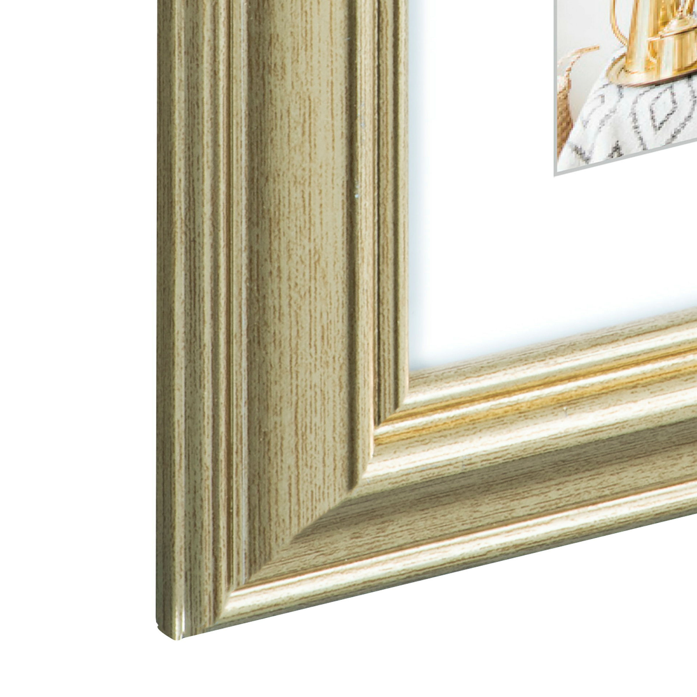 Hama Kunststoffrahmen ''Lobby'', Gold, 13 x 18 cm