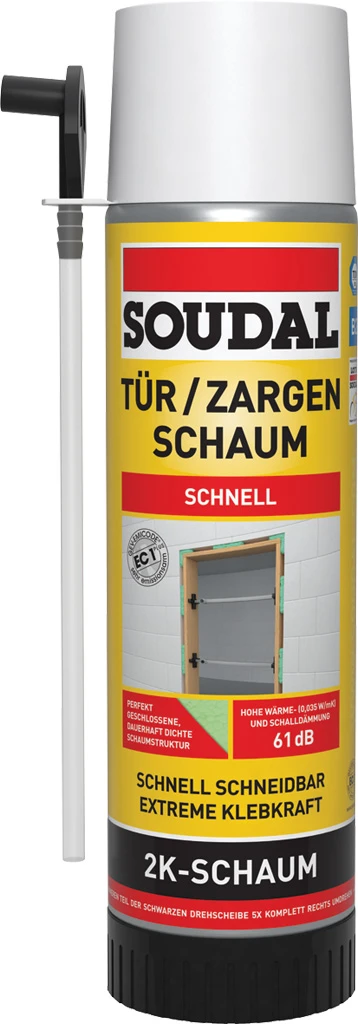 Soudal 2K Tür- & Zargenschaum - schnelle & sichere Montage von Türzargen
