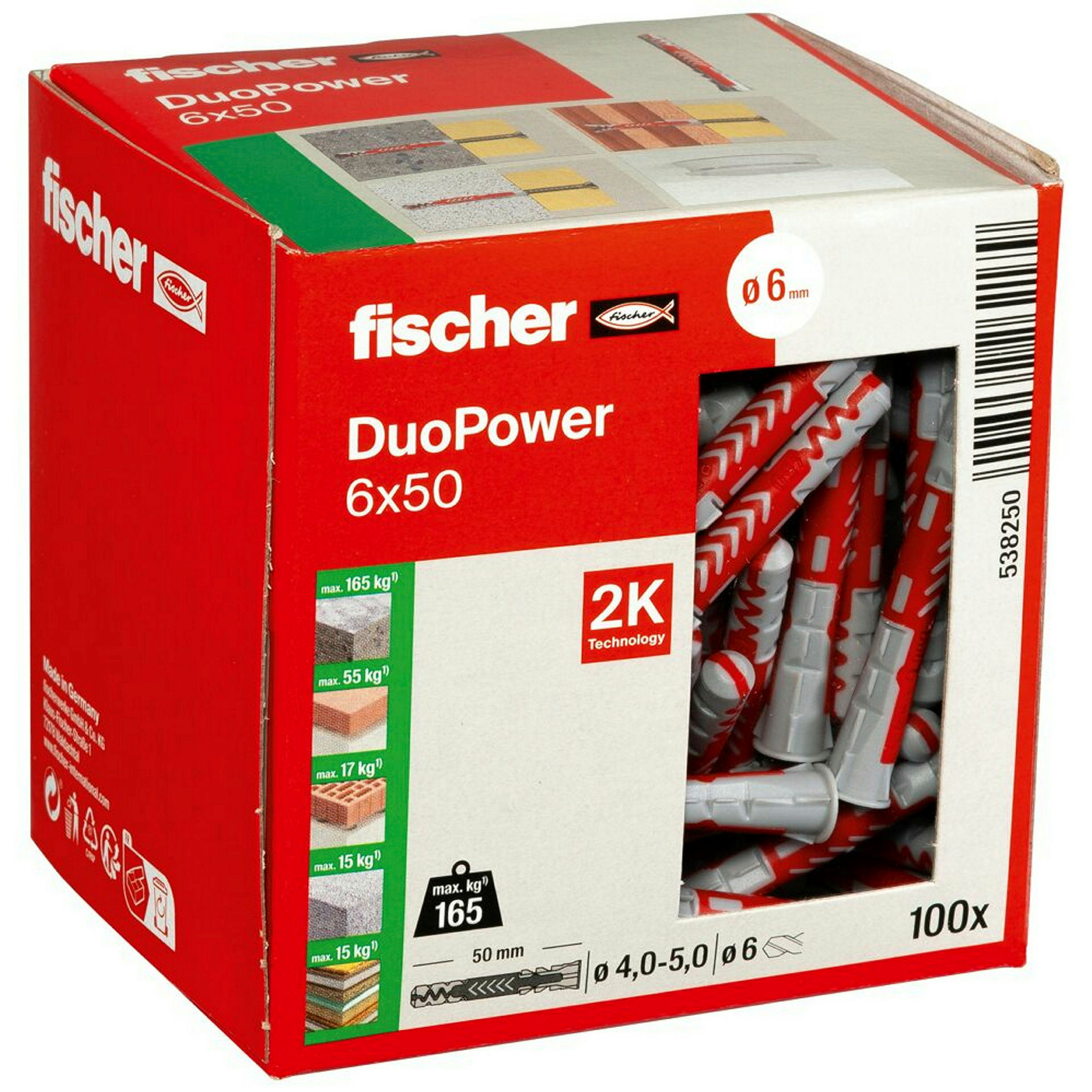 fischer DUOPOWER 6 x 50