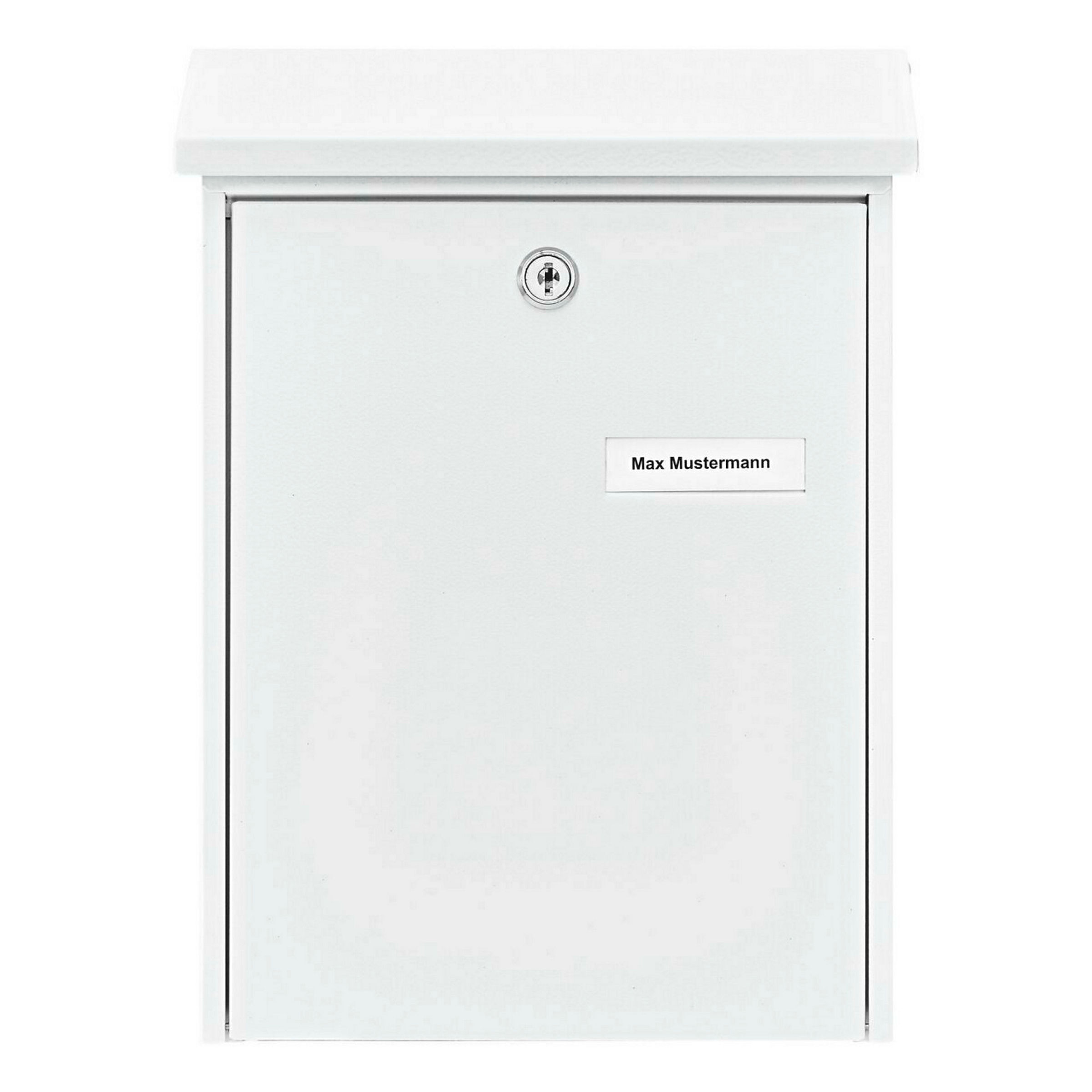 Briefkasten Stahl-lackiert Daily 5861 W weiss