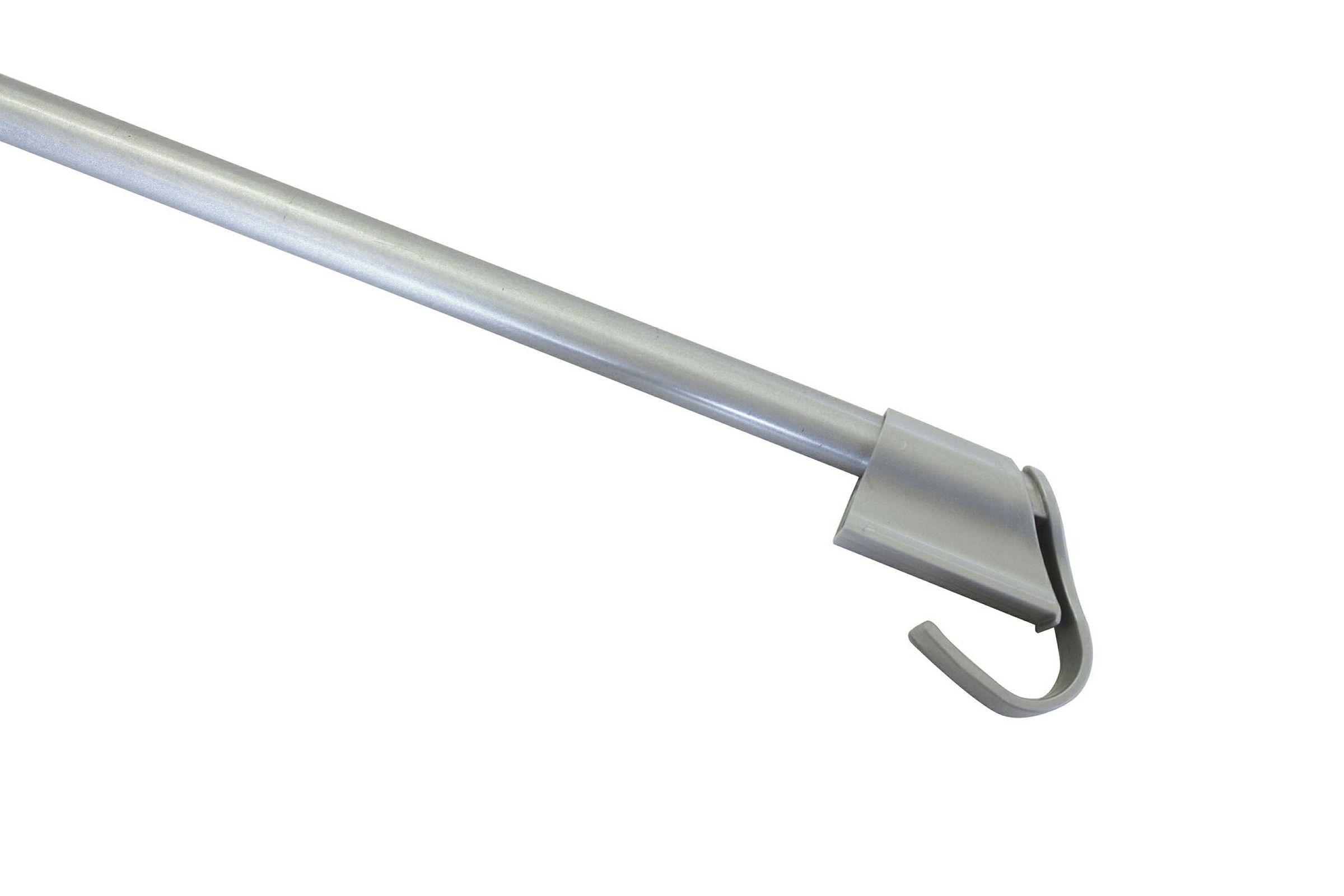 Klemmvitrage, Scheibenstange, Metall/KS, Ø 10/12 mm, silber, 45-75 cm