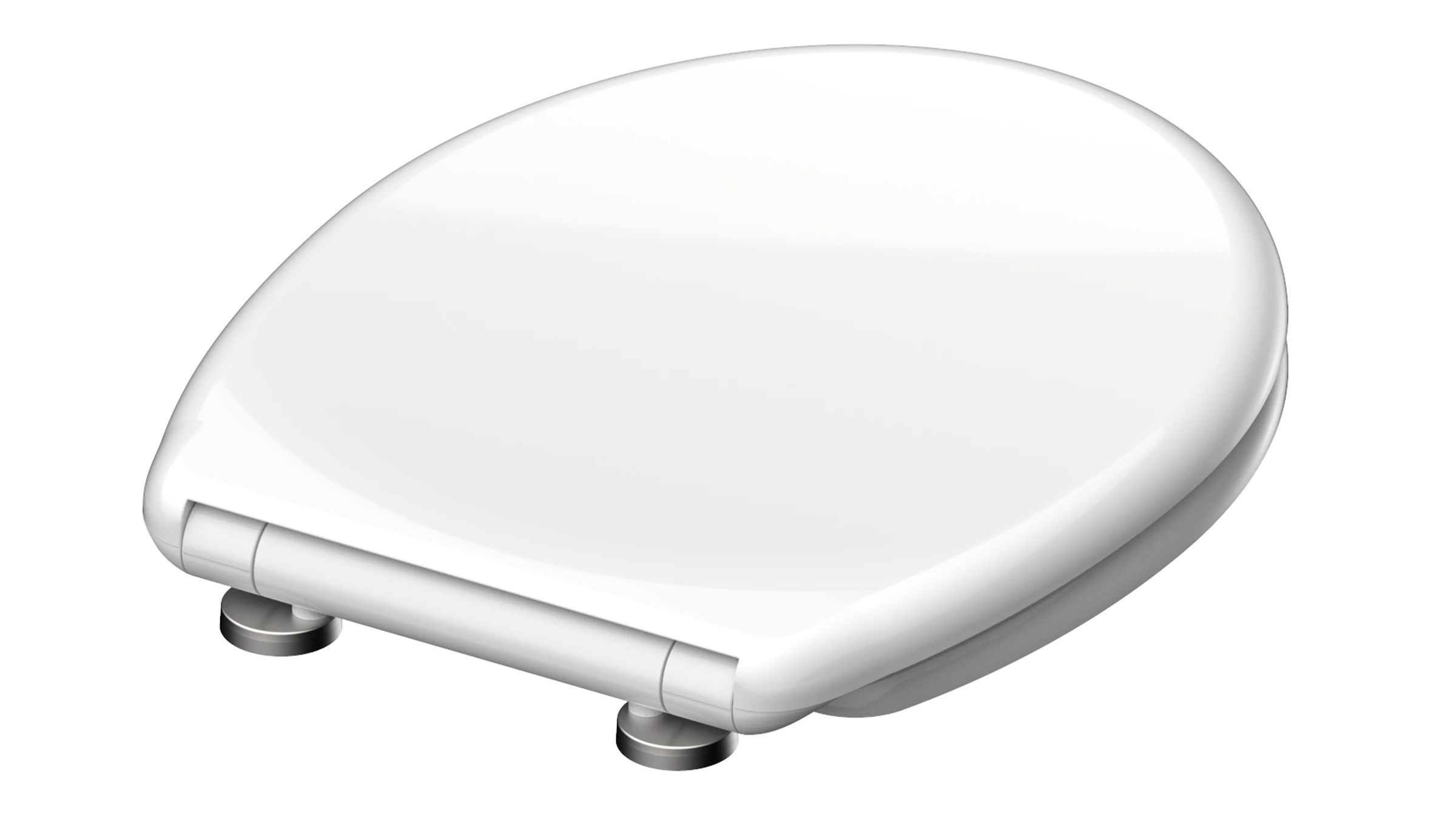 Duroplast WC-Sitz WHITE, mit Absenkautomatik und Schnellverschluss