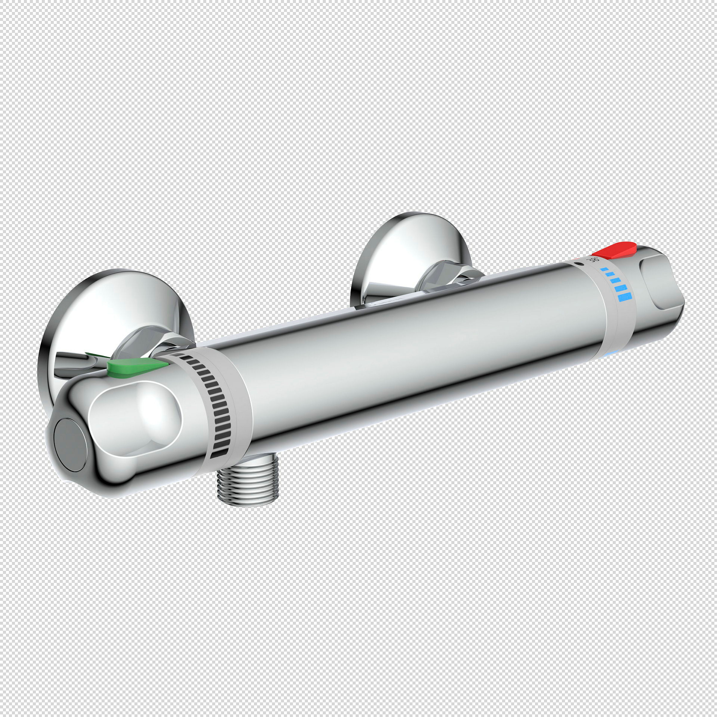 VINEA Thermostat Duscharmatur, Chrom