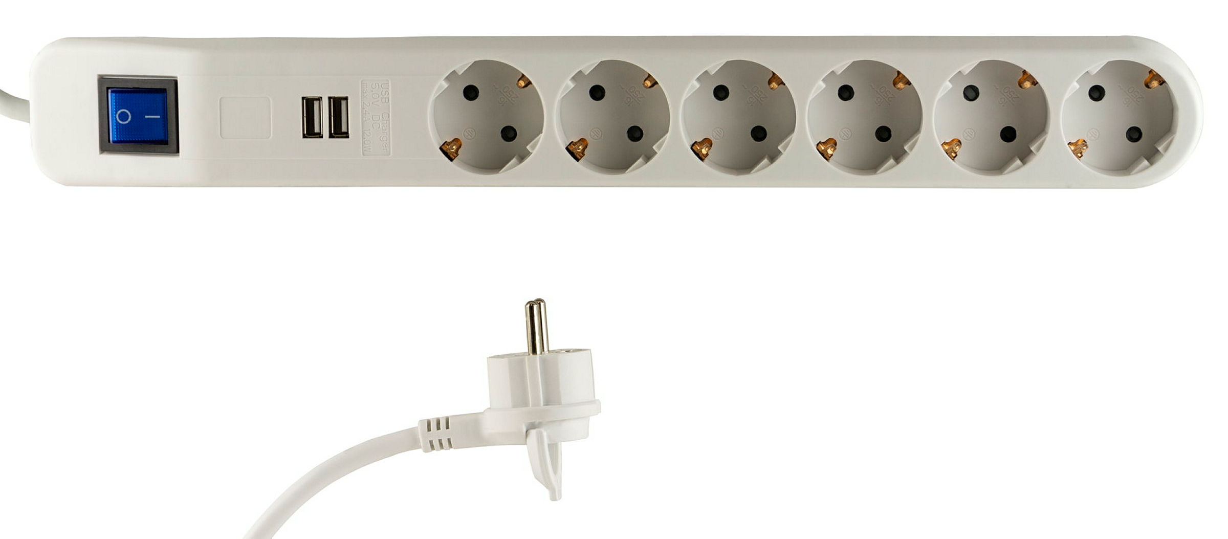 StckdL.ICE 6-f.2xUSB+Sch.ws-gr