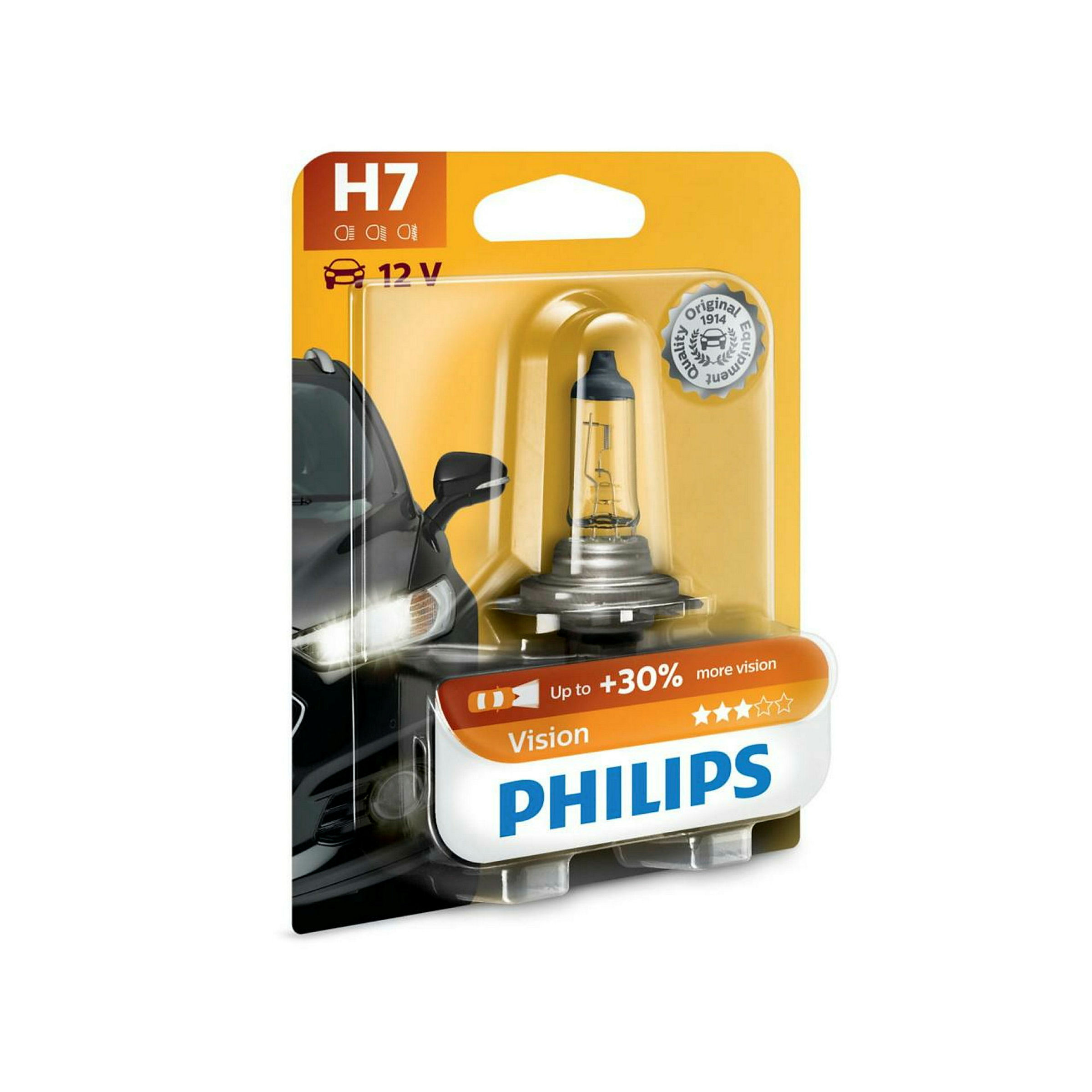PHILIPS H7 Birnen 12 V/55 W PX26D 1er Blister