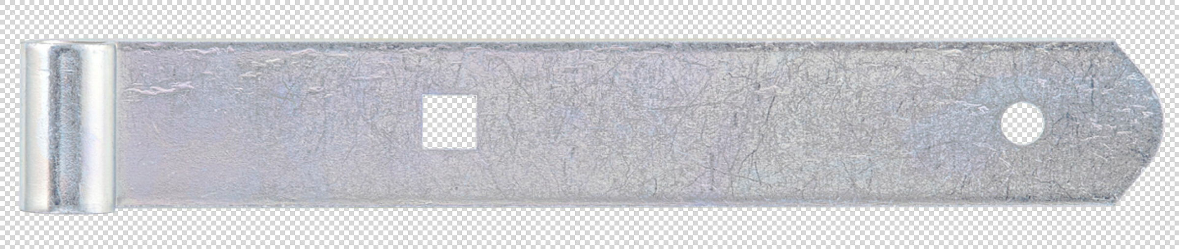 Ladenband gerade Abschluss abgerundet 200x30Ø10 verzinkt