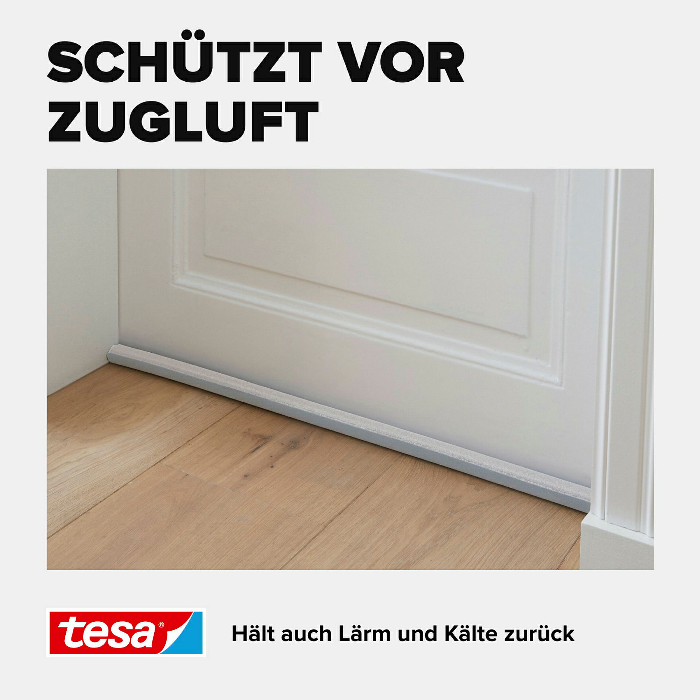 tesamoll®l® Türbodendoppeldichtung weiss, 95cm:25mm