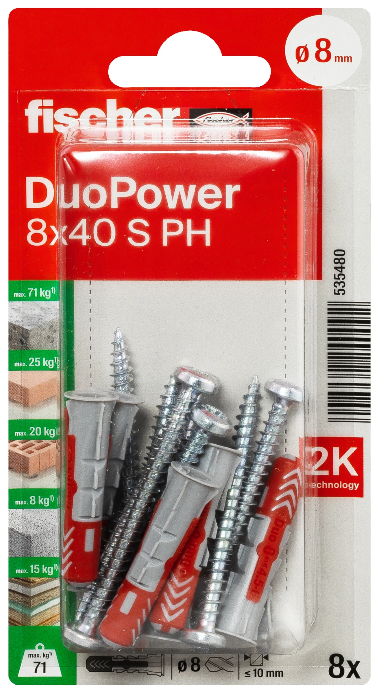 fischer DUOPOWER 8 x 40 S PH