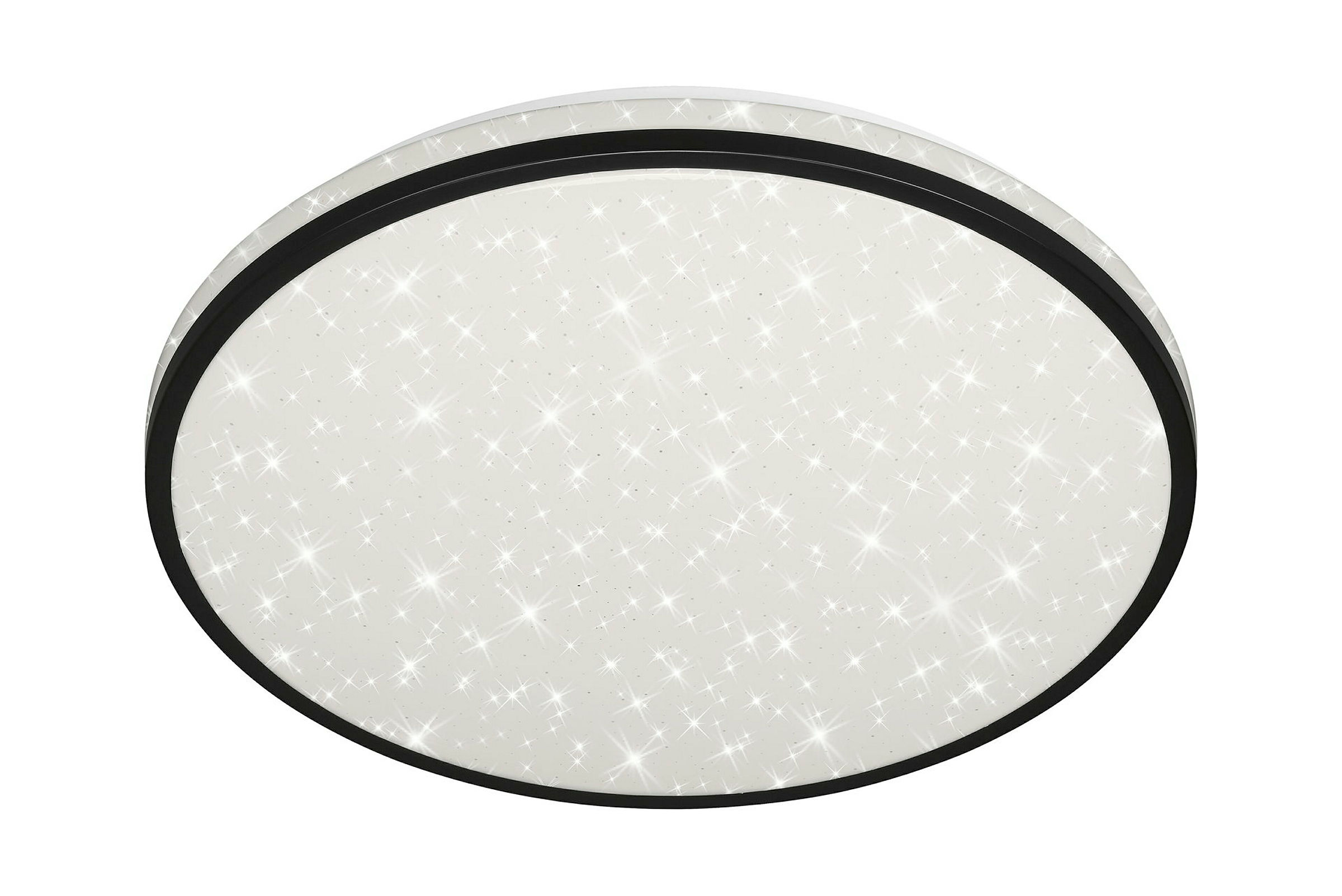 CCT LED Deckenleuchte mit Sternendekor,schwarz,LED/20W