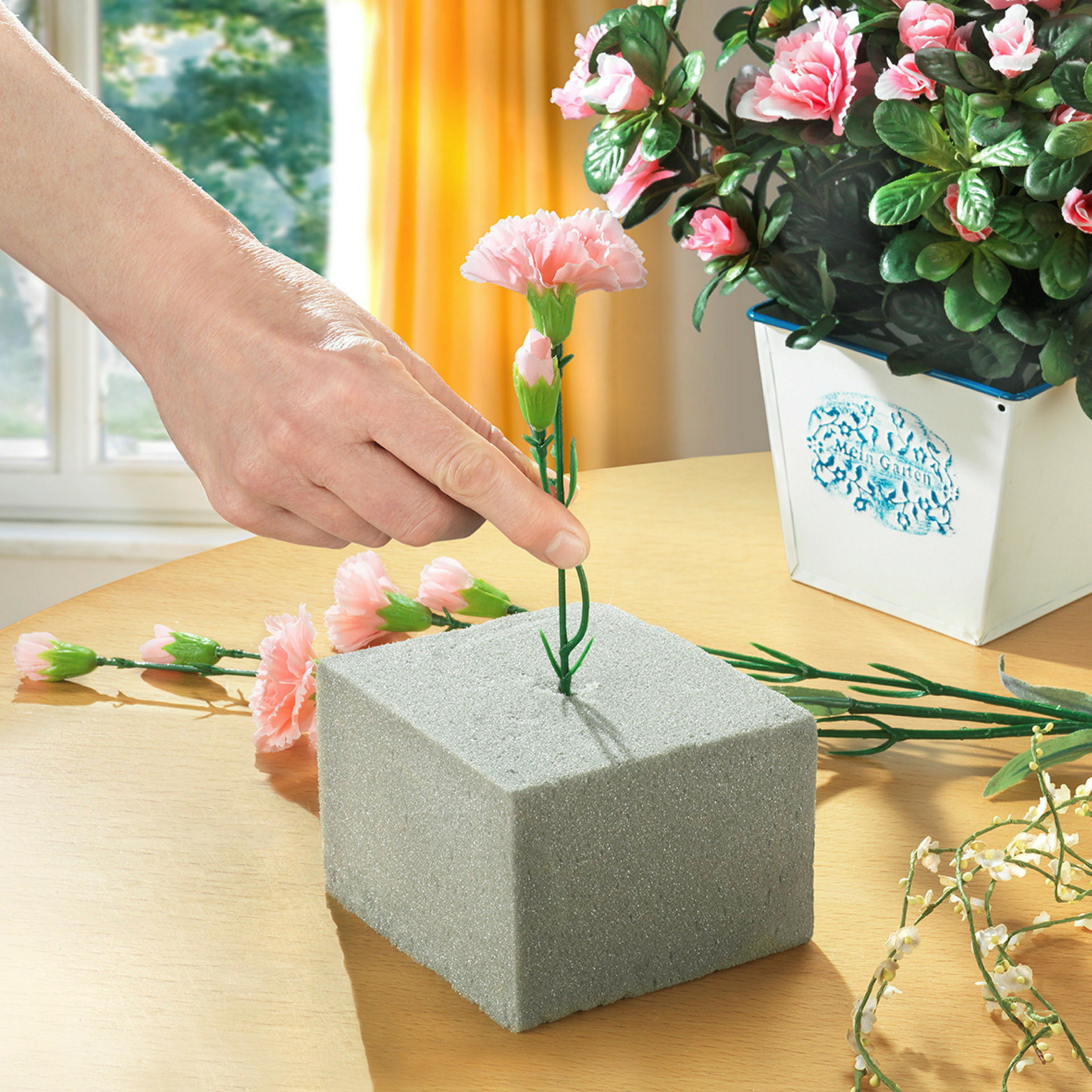 Steckschaum für Trockenblumen