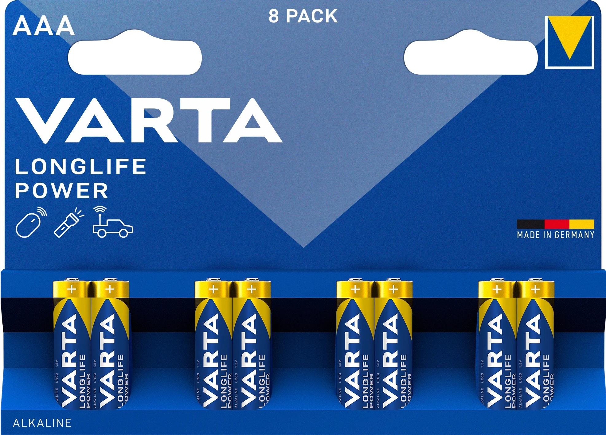 VARTA LONGLIFE Power AAA Blister 8