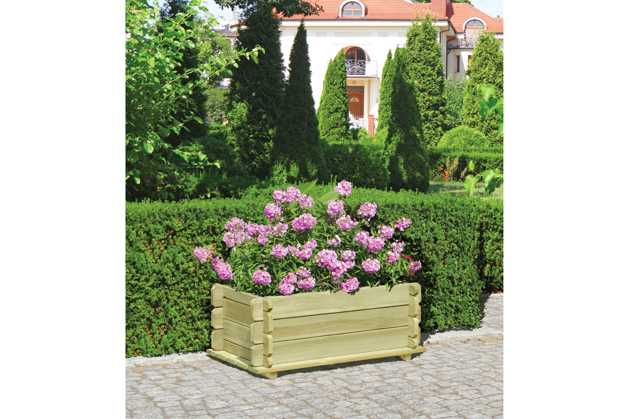 SENA Pflanzkasten grün 80x45x32cm