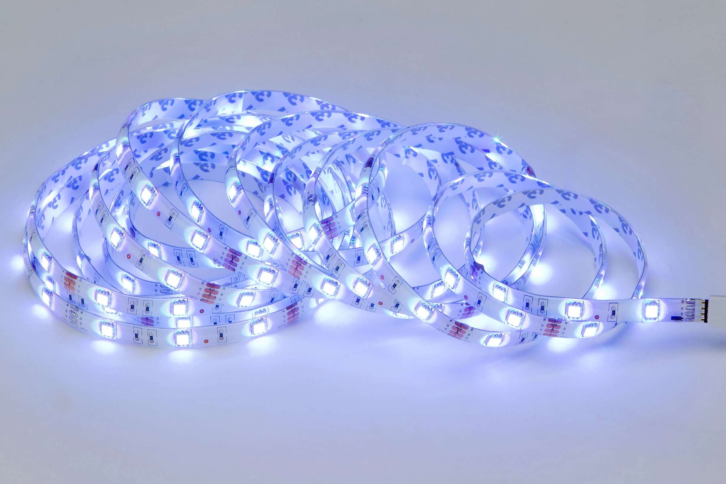 RGB-LED Flexband, weiß, 150xRGB-LED/0,12W