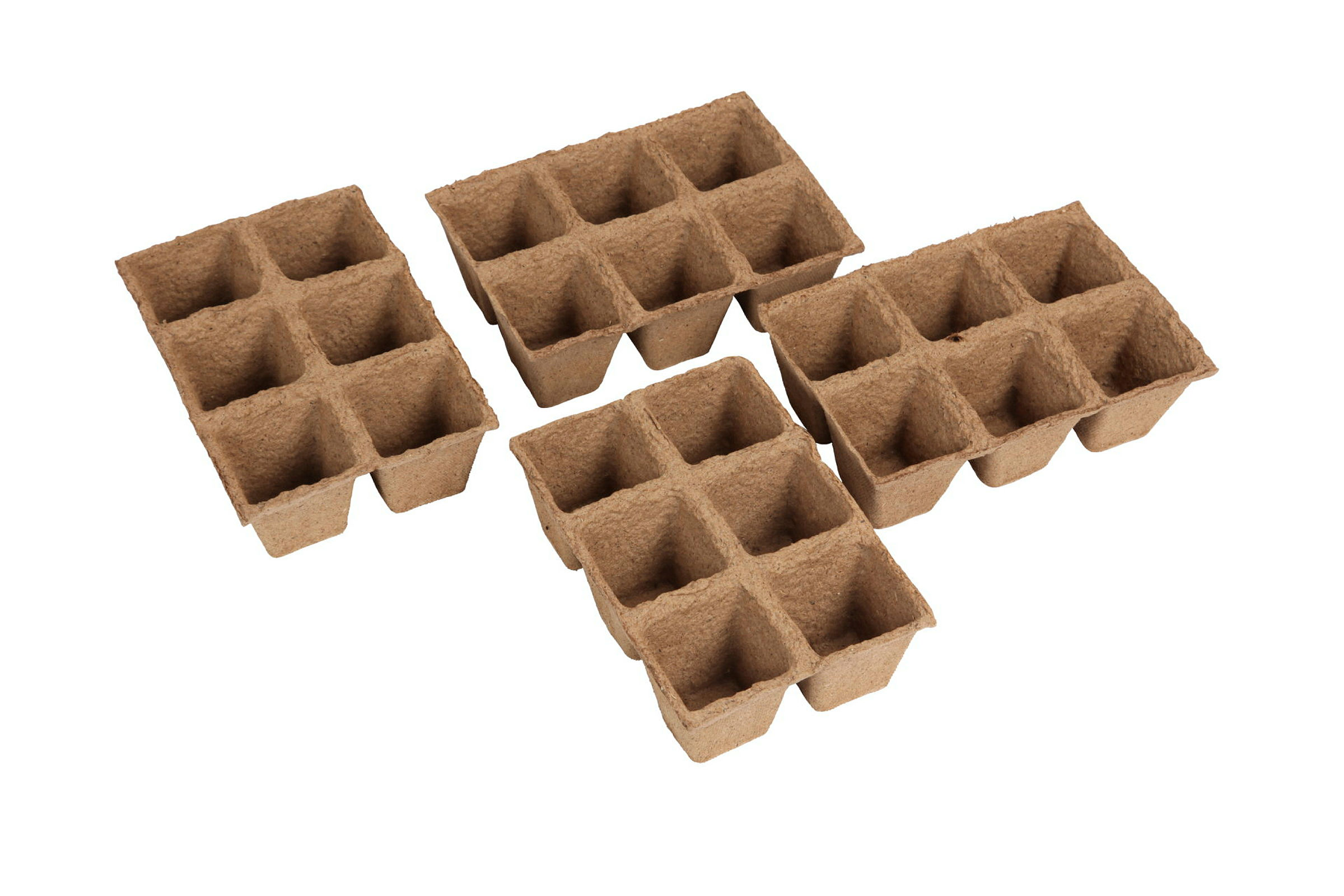 Anzuchttöpfe Classic, quadratisch 6 x 6 cm, 24 Stück