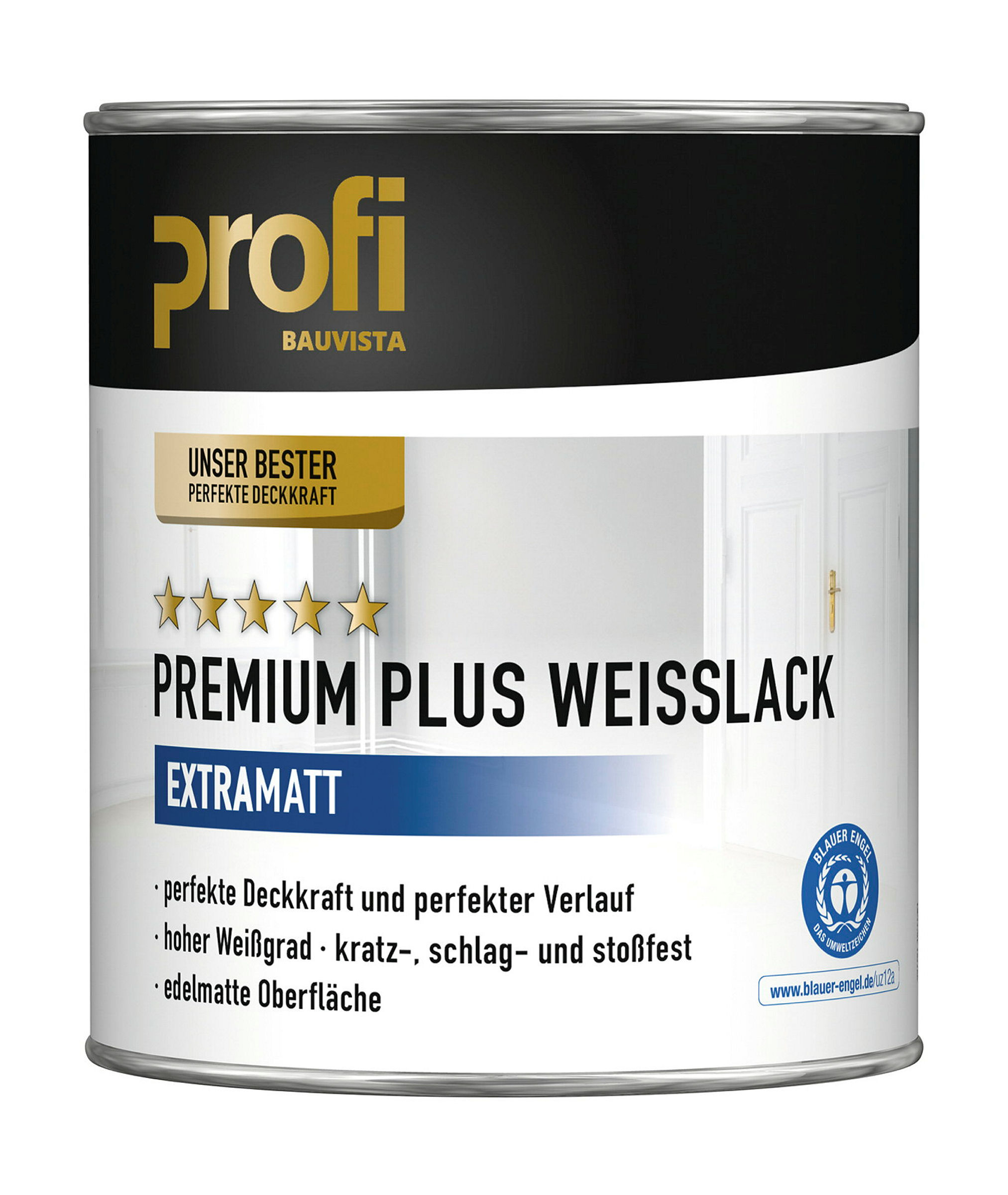 PROFI Premium Plus Weißlack extramatt 2,5 L