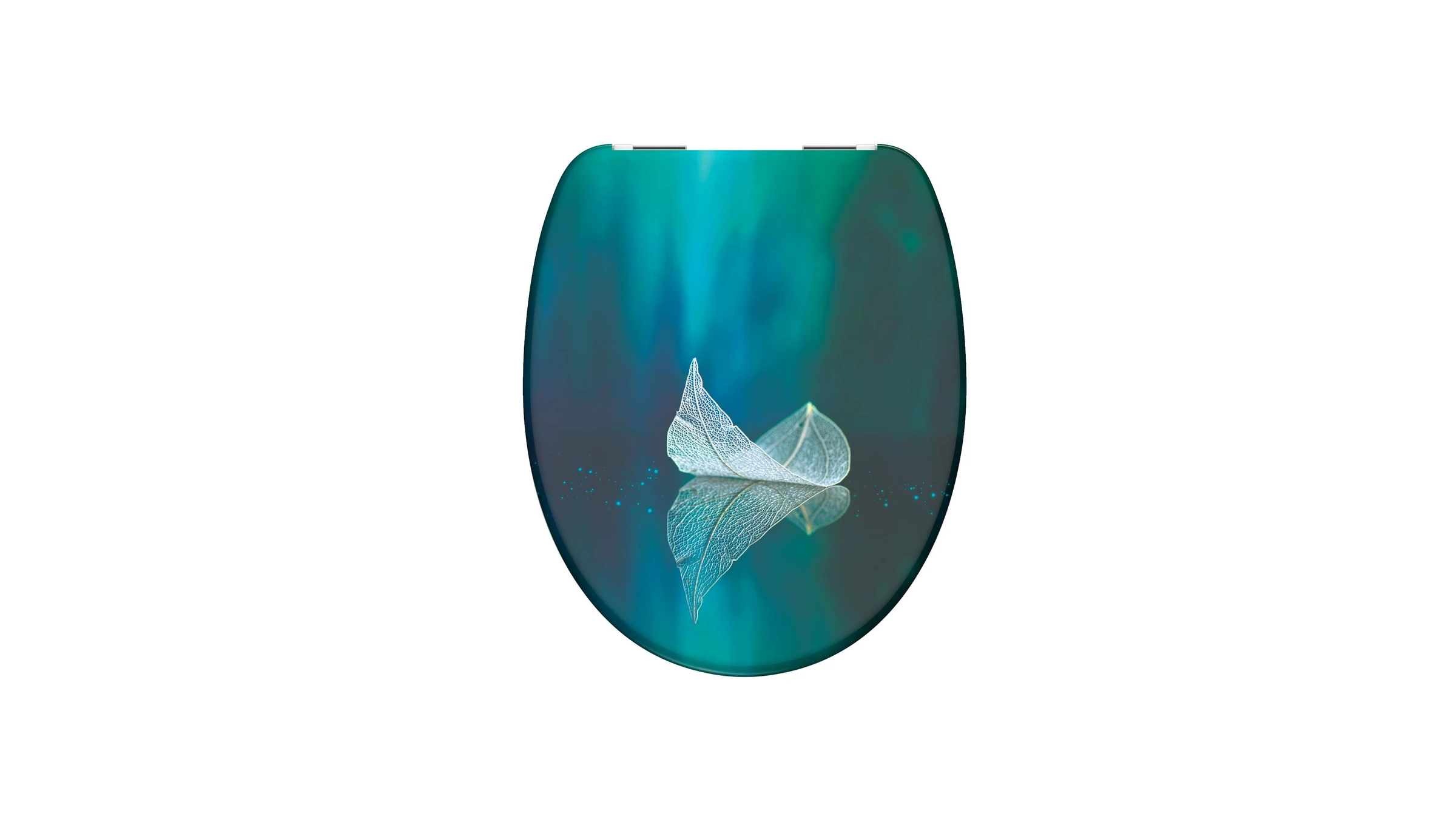 Duroplast WC-Sitz FALLEN LEAF, mit Absenkautomatik