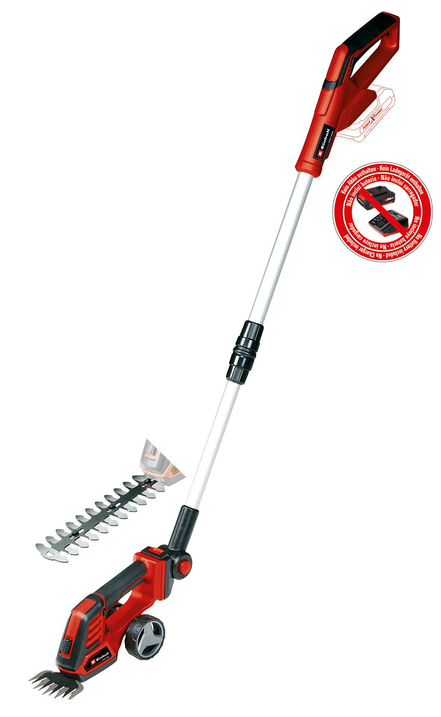 Einhell Expert GE-CG 18/100 Li T-Solo Akku-Gras- und Strauchschere