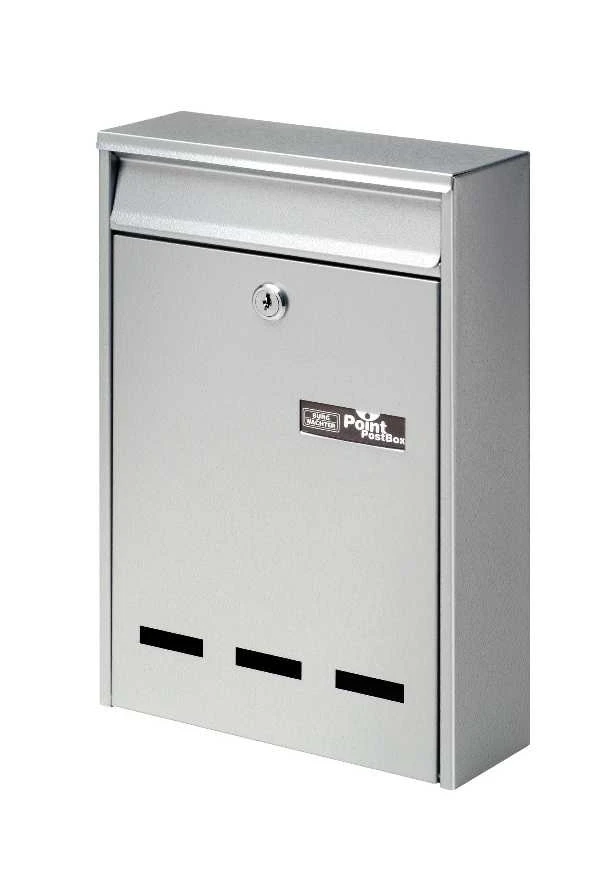 Briefkasten Stahl-lackiert Pocket 5871 Si silber