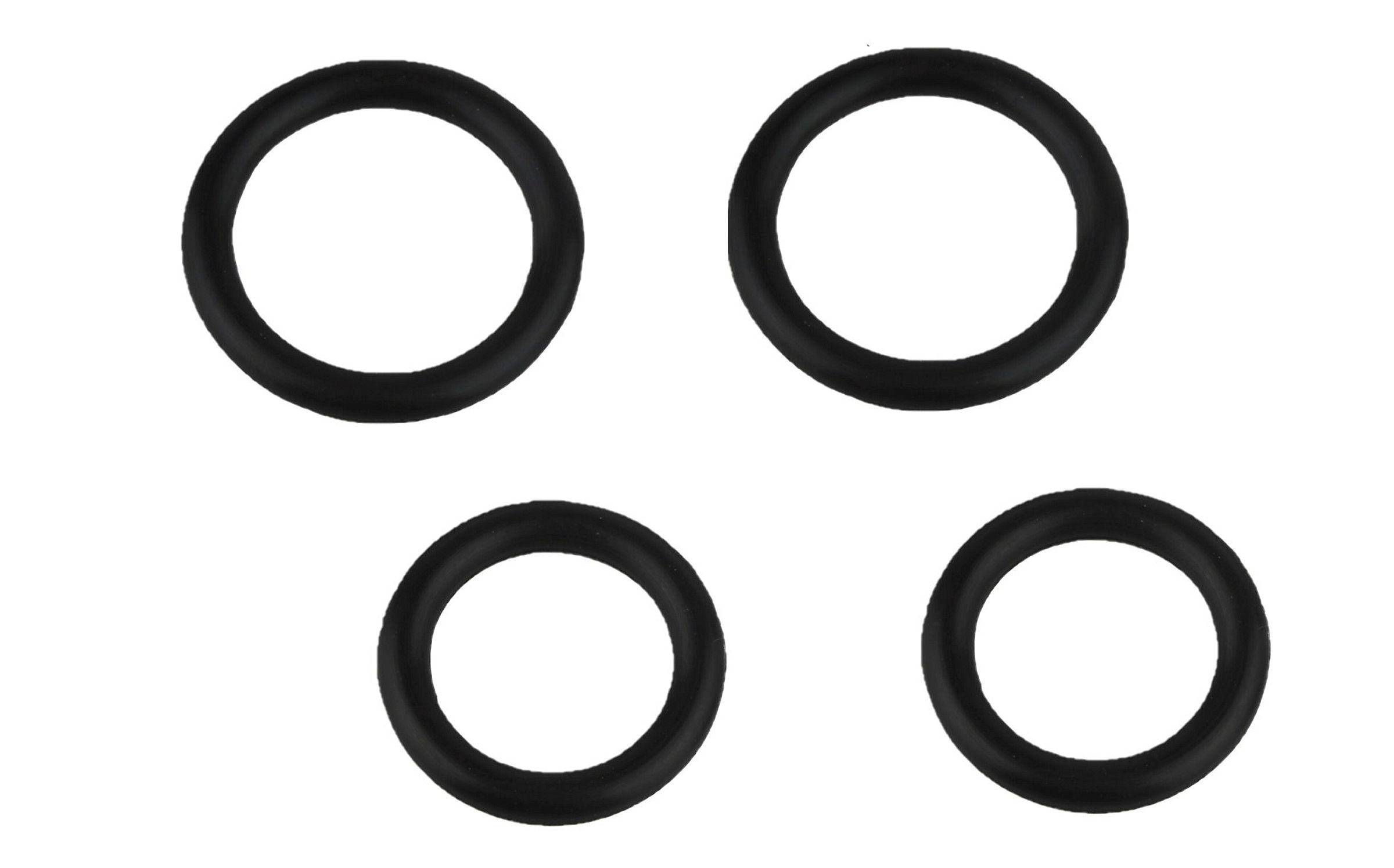 O-Ring, Gummi, 11 x 16 x 2,5/13 x 17 x 2 mm, für Gardena Klicksystem (2x2)