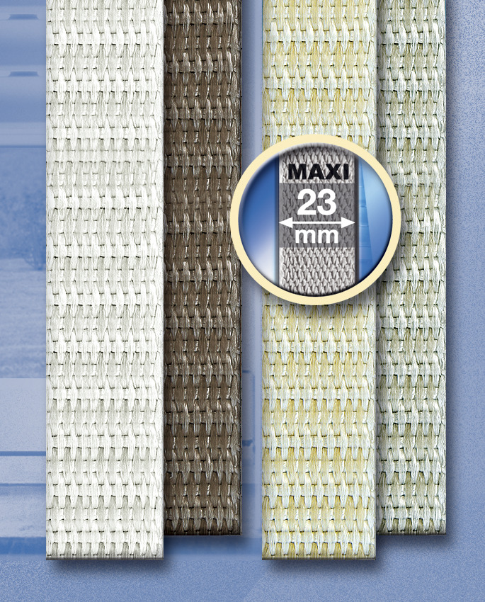 Schellenberg Rolladengurt Maxi 23 mm, 4,5 m, grau