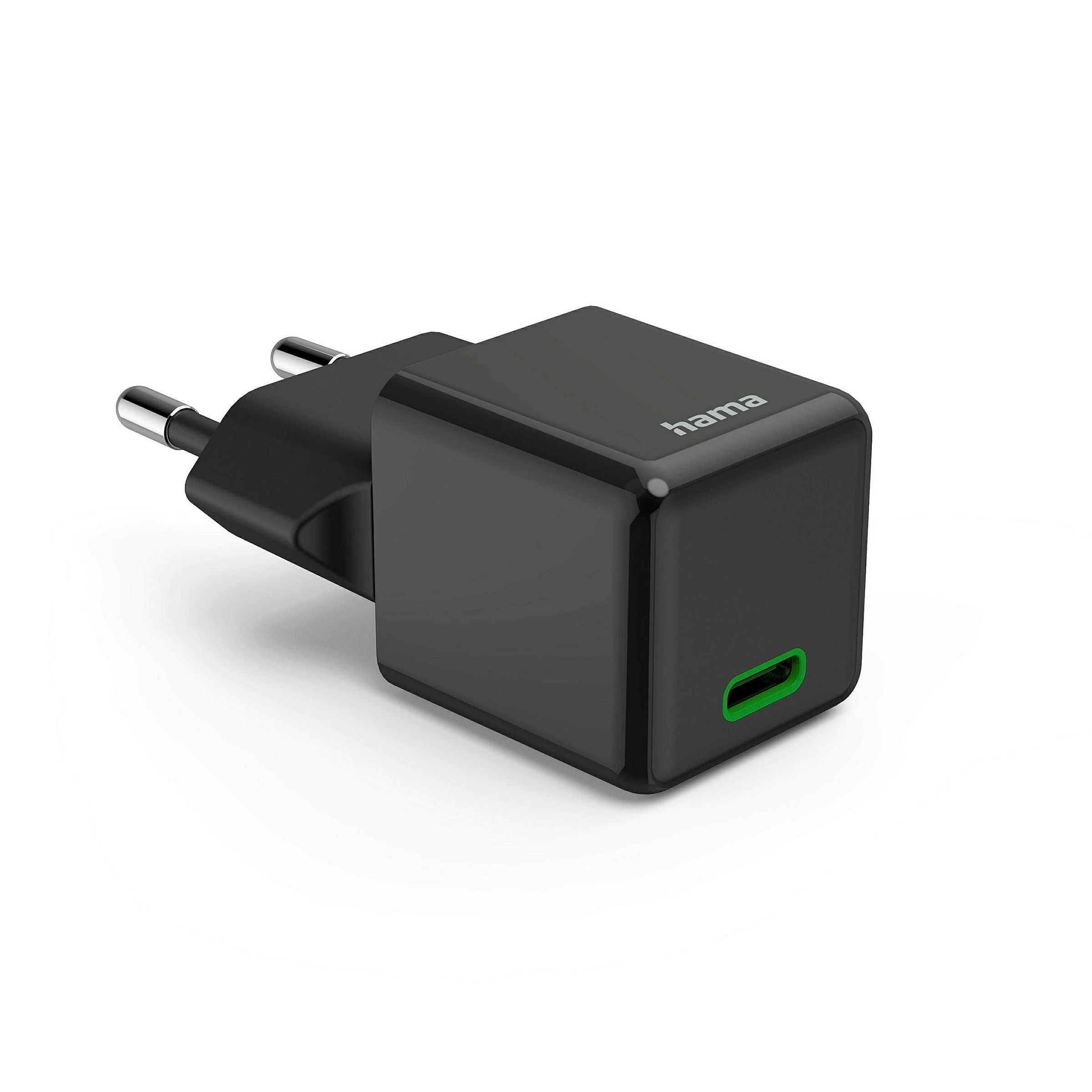 Hama Schnellladegerät, USB-C, PD/Qualcomm®, Super-Mini-Charger, 25 W