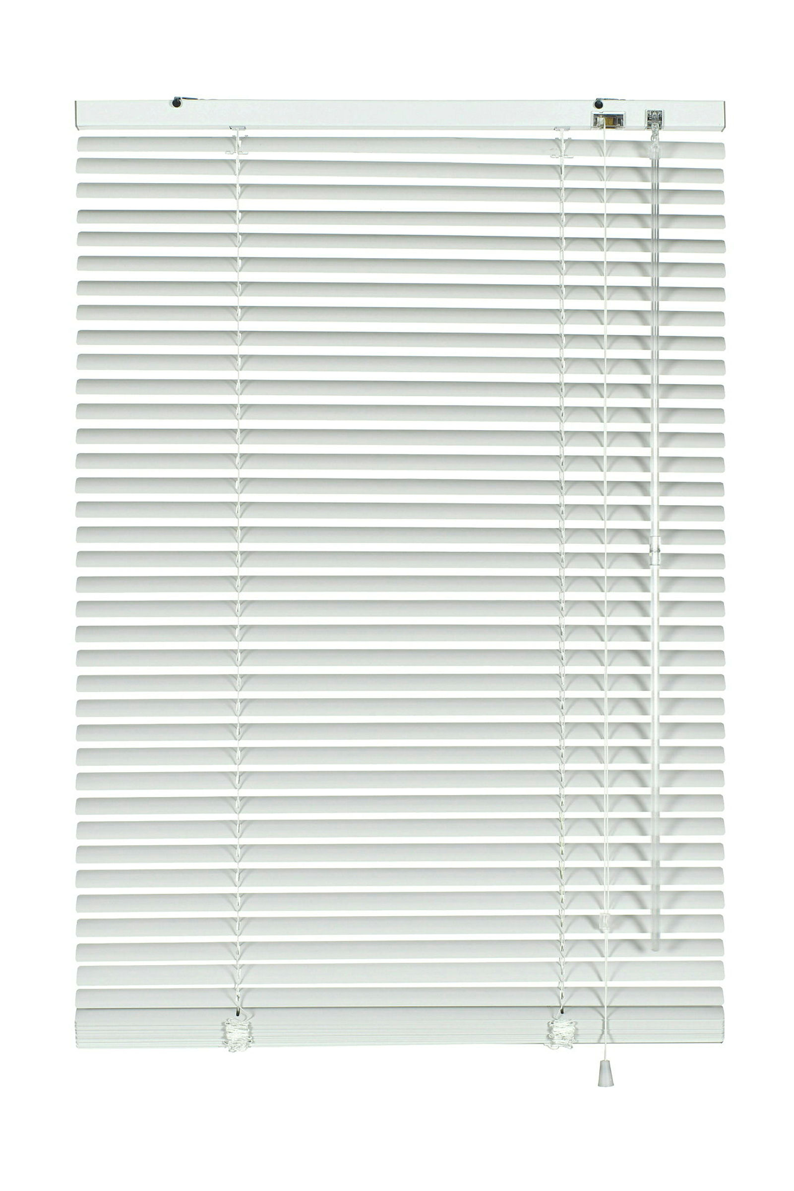 Aluminium-Jalousie mit Lamellenbreite 25 mm, weiß, 120x175 cm