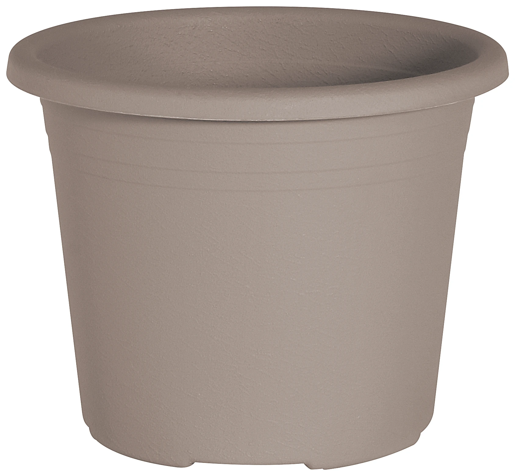 Topf Cylindro 12 cm 0,6 Lt taupe