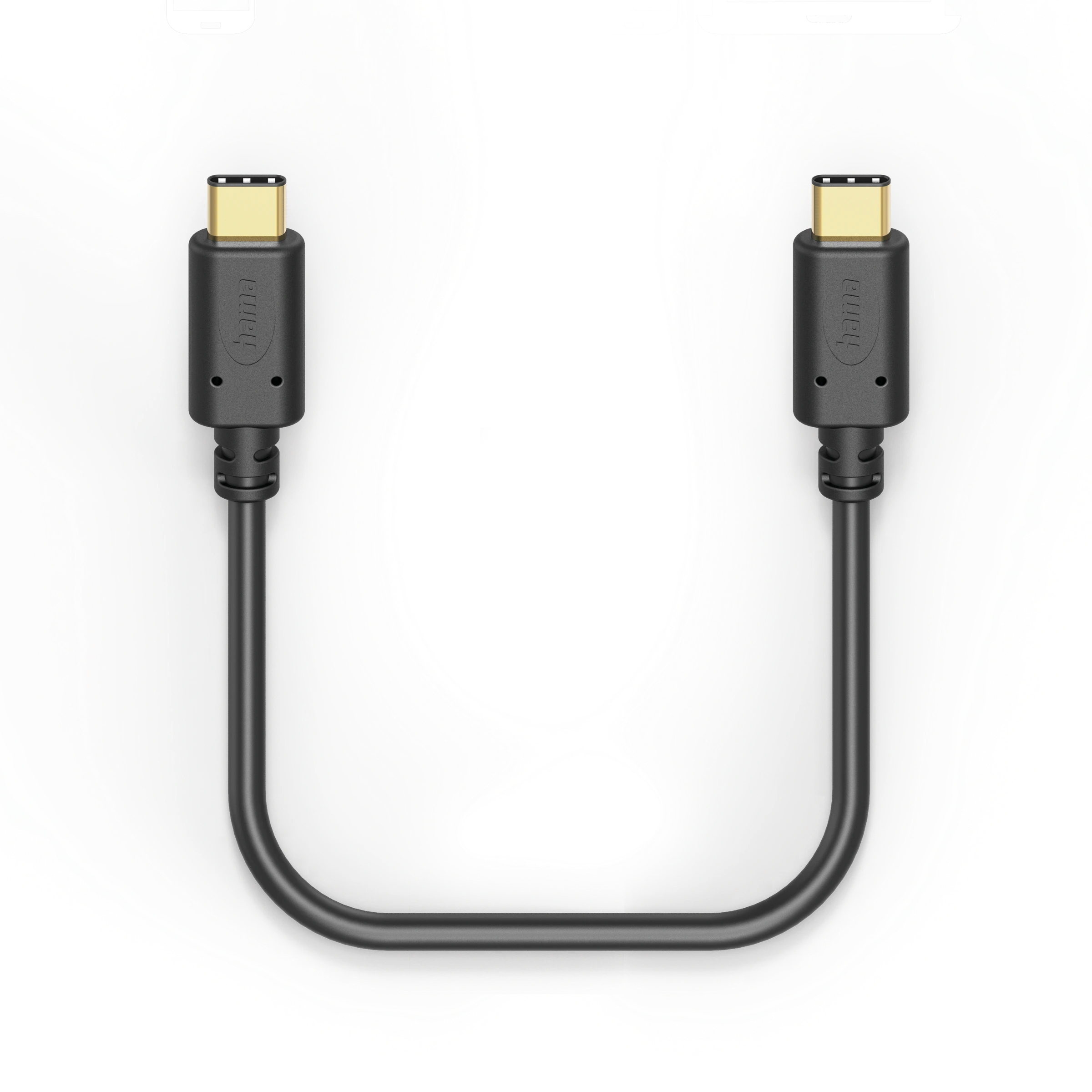 Hama Ladekabel, USB-C USB-C, 1,5 m, Schwarz