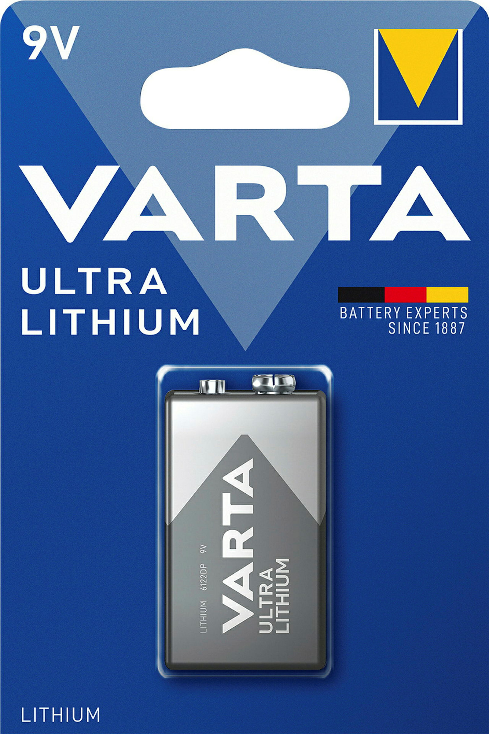 VARTA ULTRA LITHIUM 9V Blister 1
