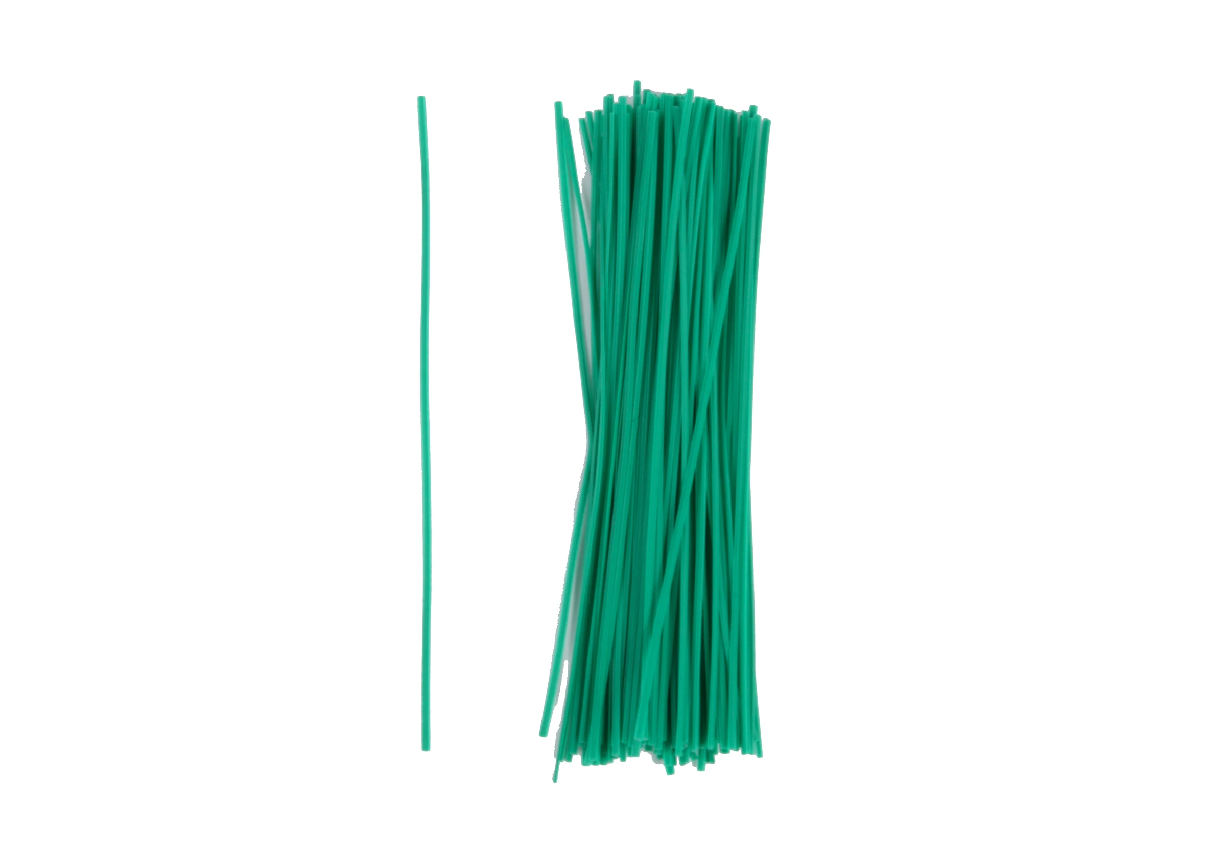 Drehbinder Classic, L: 15 cm,100 St., Draht, grün