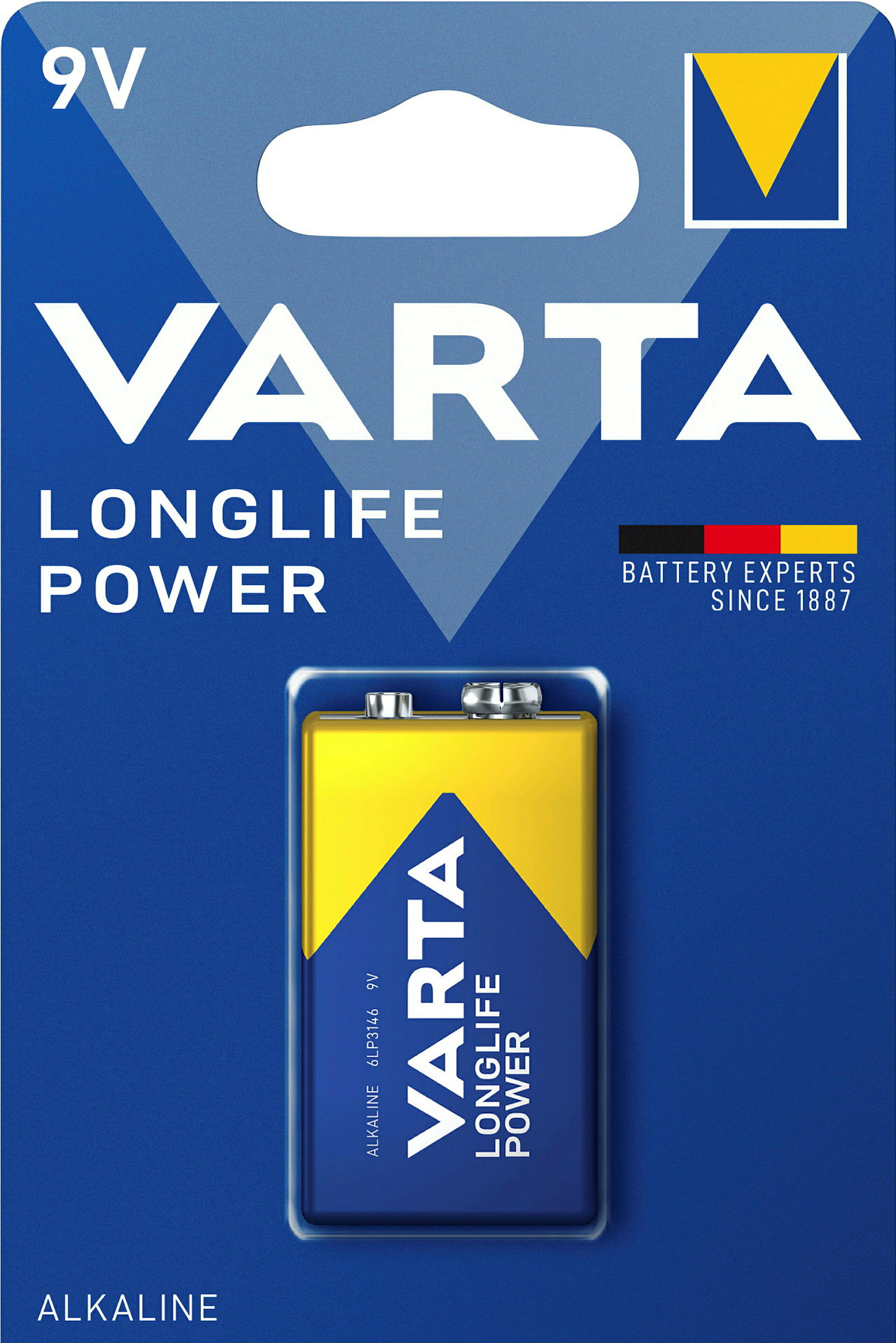 VARTA LONGLIFE Power 9V Blister 1