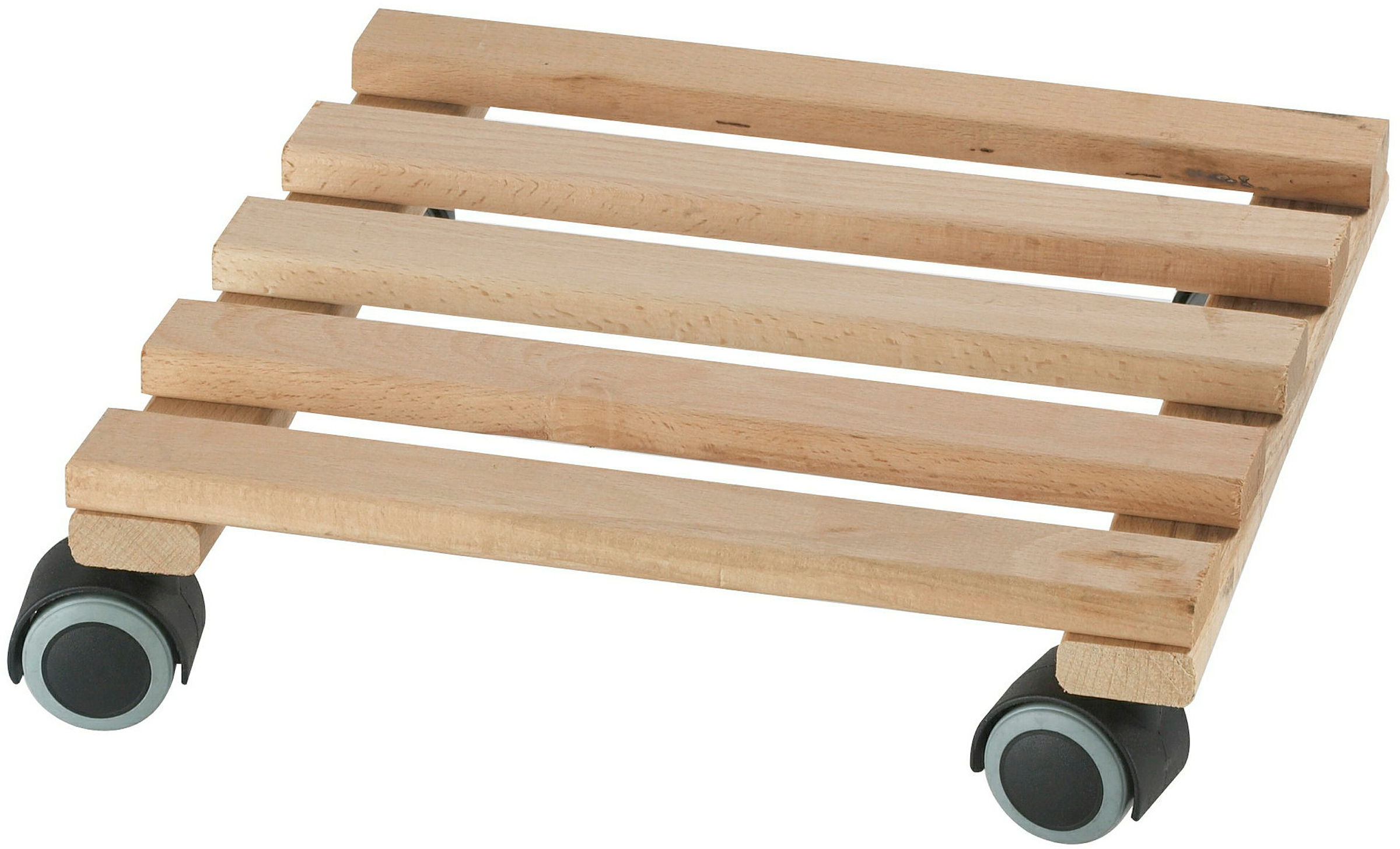 Pflanzenroller Loft 30x30cm, Erle, geölt