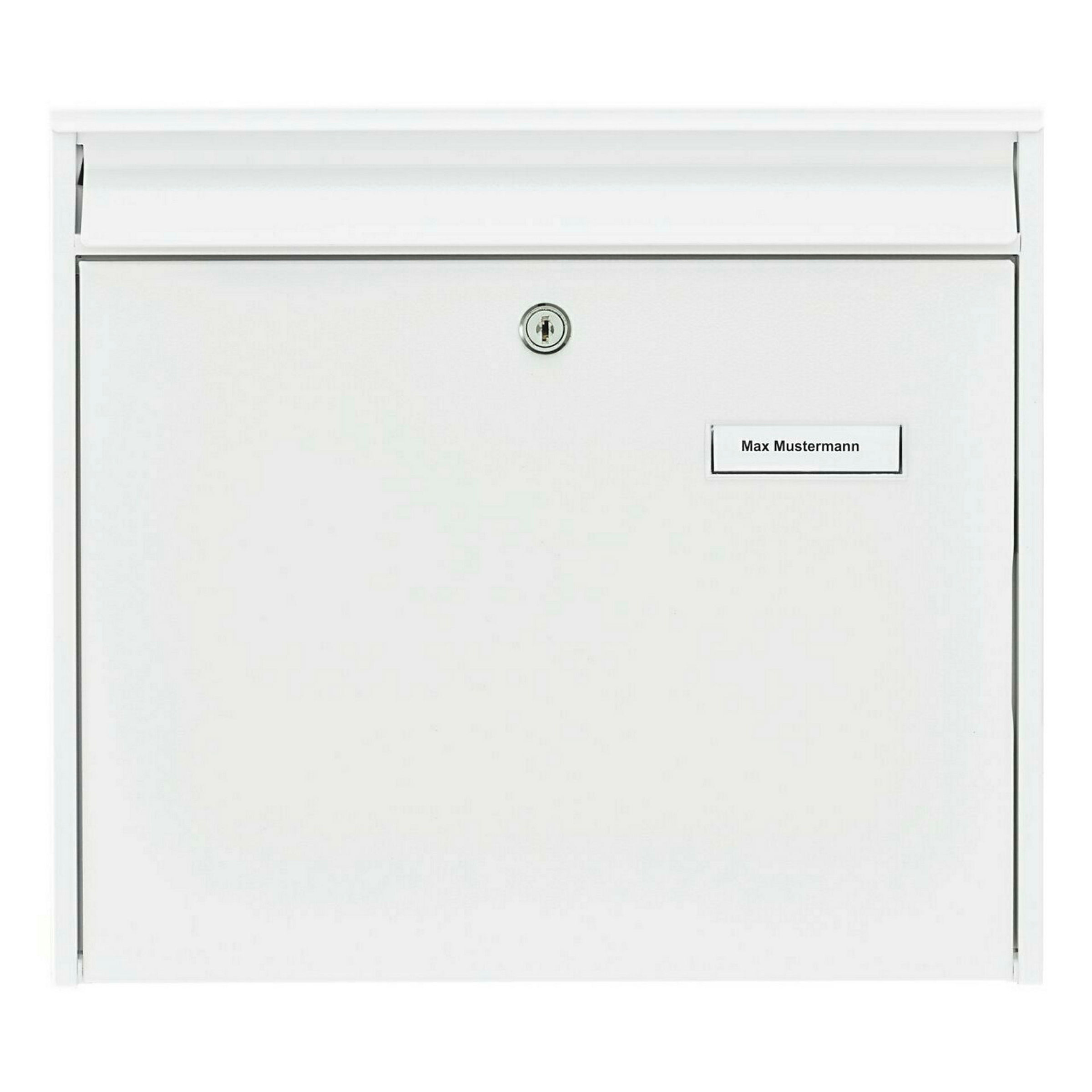 Briefkasten Stahl-lackiert Mail 5877 W weiss