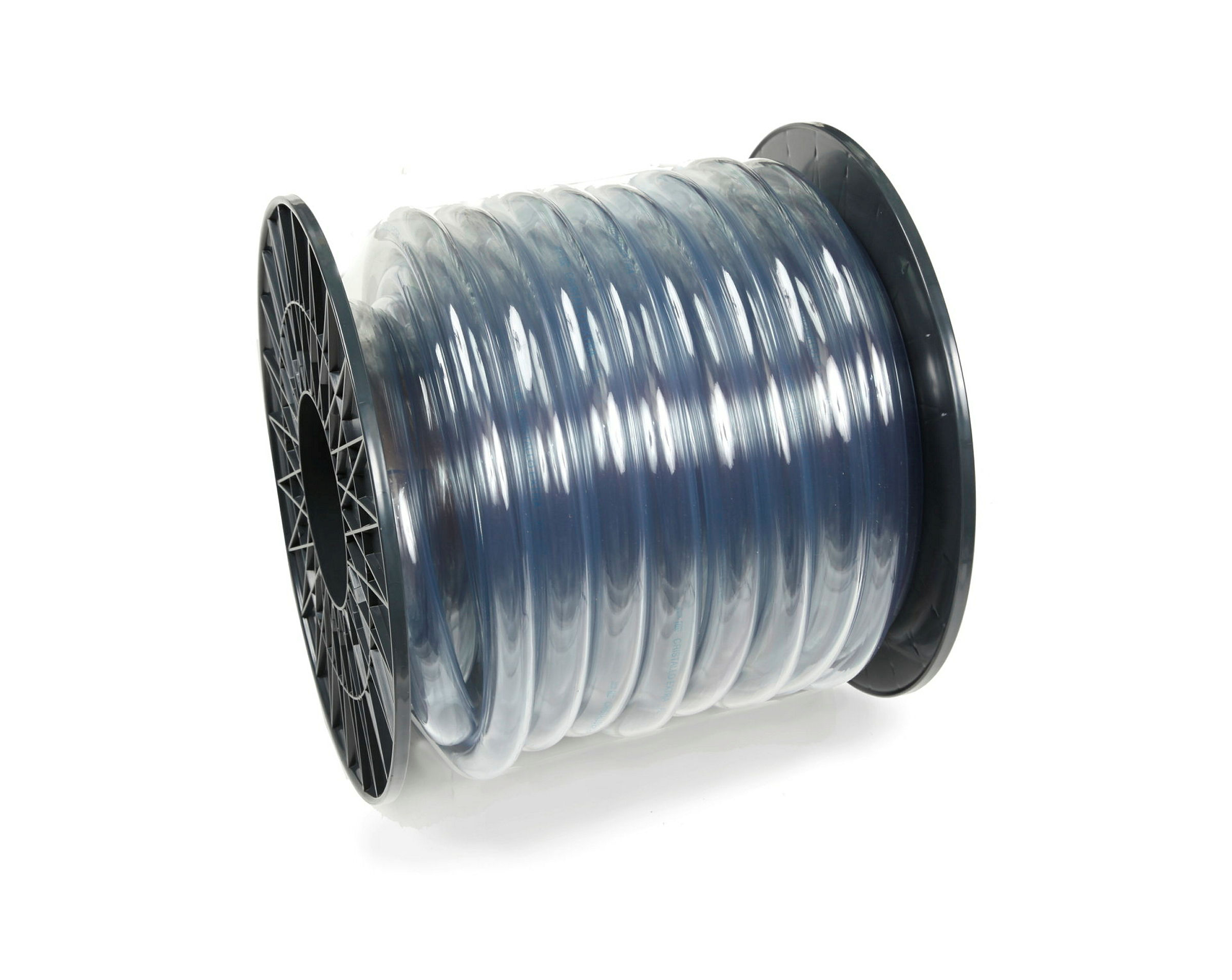 Weich-PVC-Schlauch,glasklar 25x3mm,35m,Meterw.auf Spule