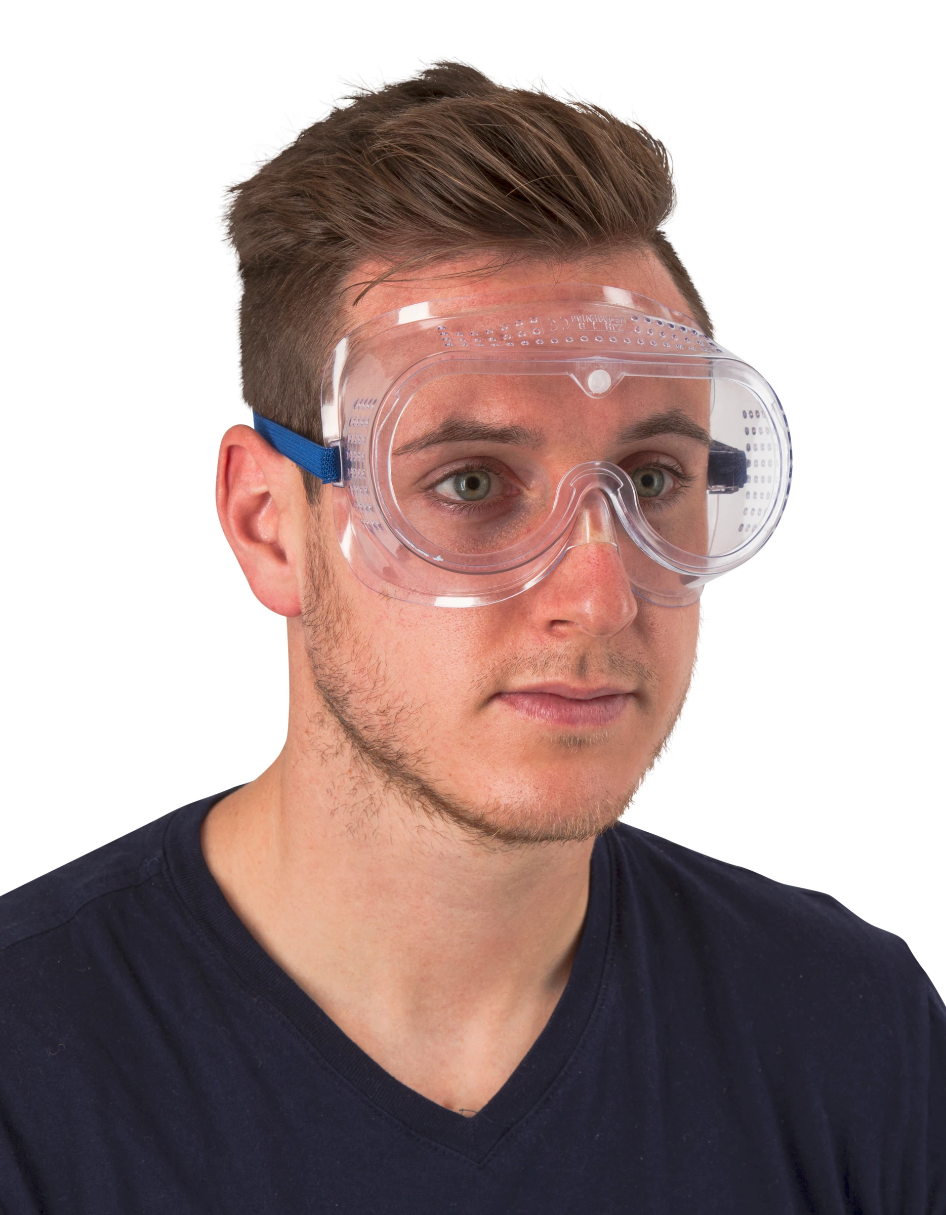 Vollsichtbrille direkt belüftet