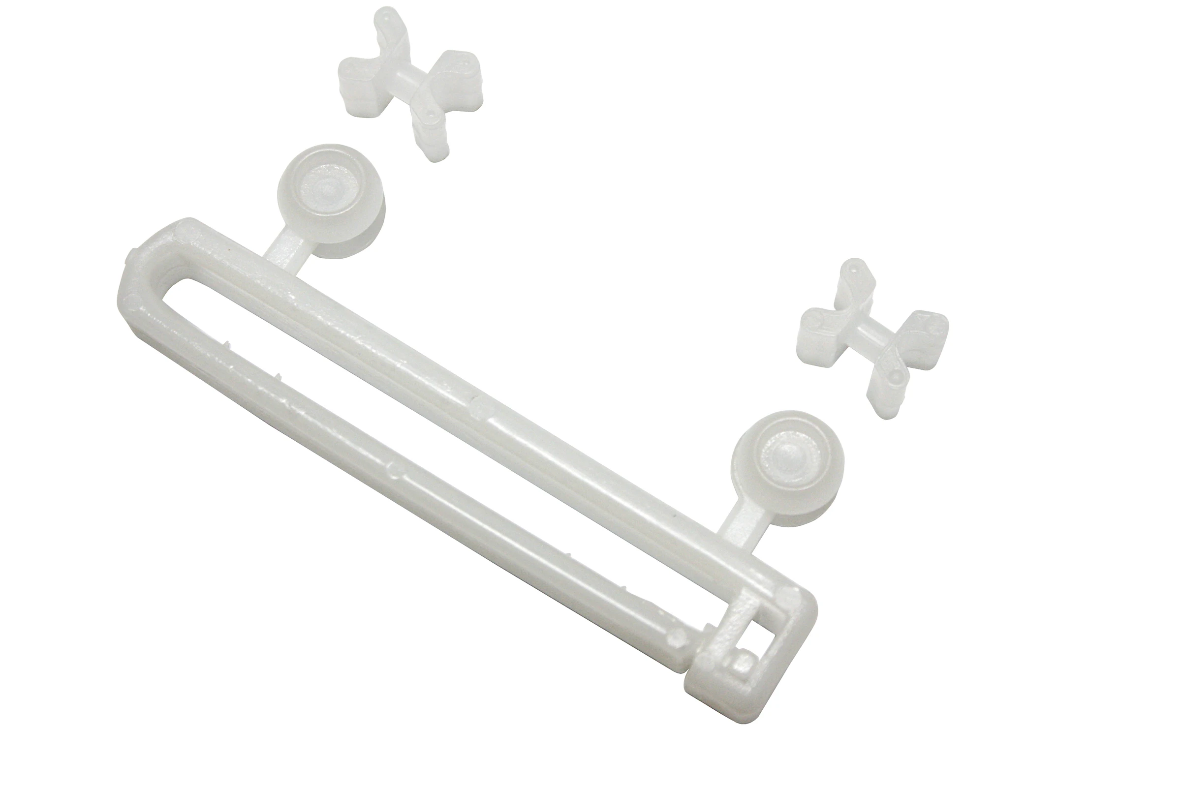 Schlaufengleiter mit X-Gleitern und Rollen, variabel, für Schlaufenvorhänge