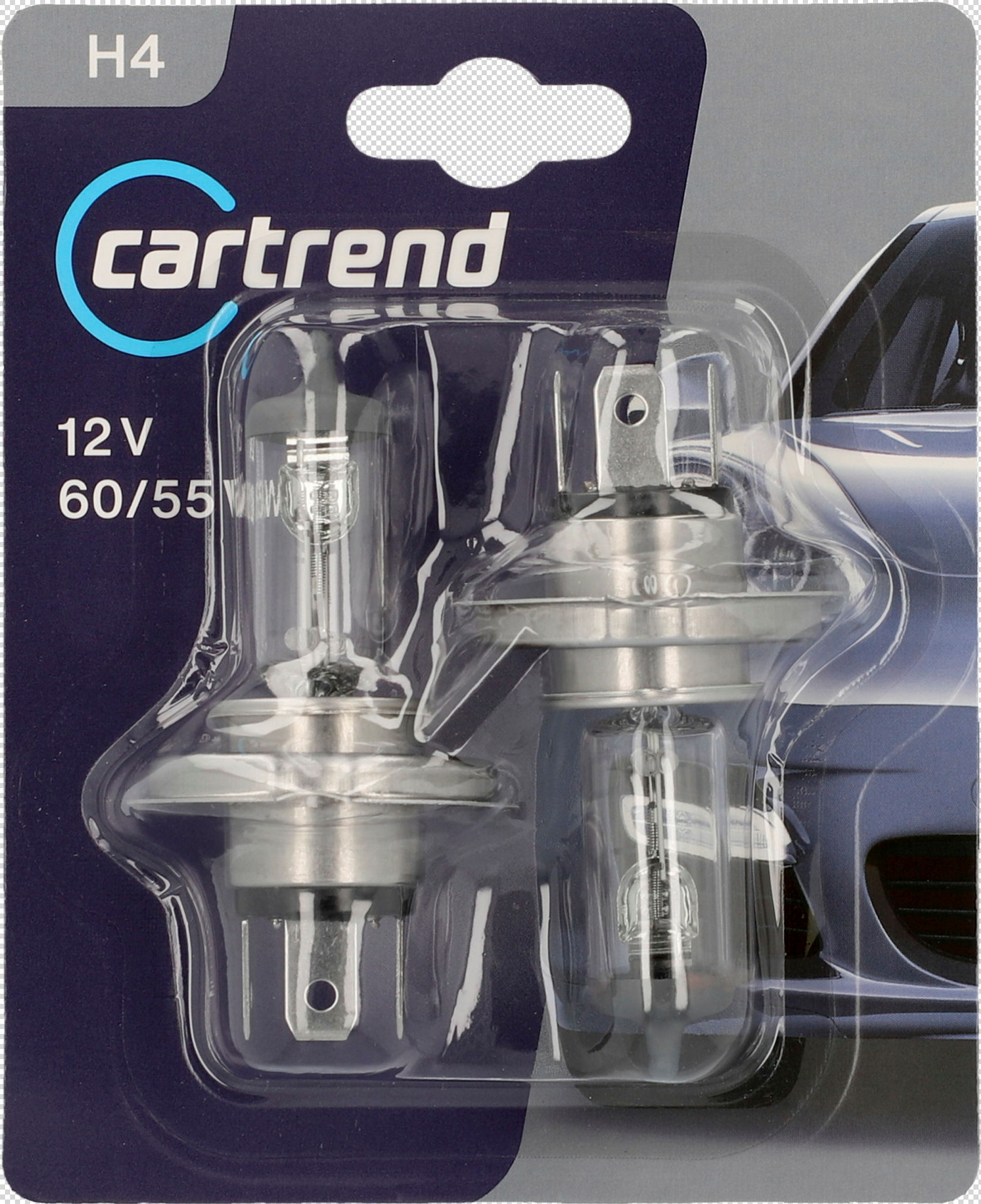 H4 Halogen 12V 60/55W 2x
