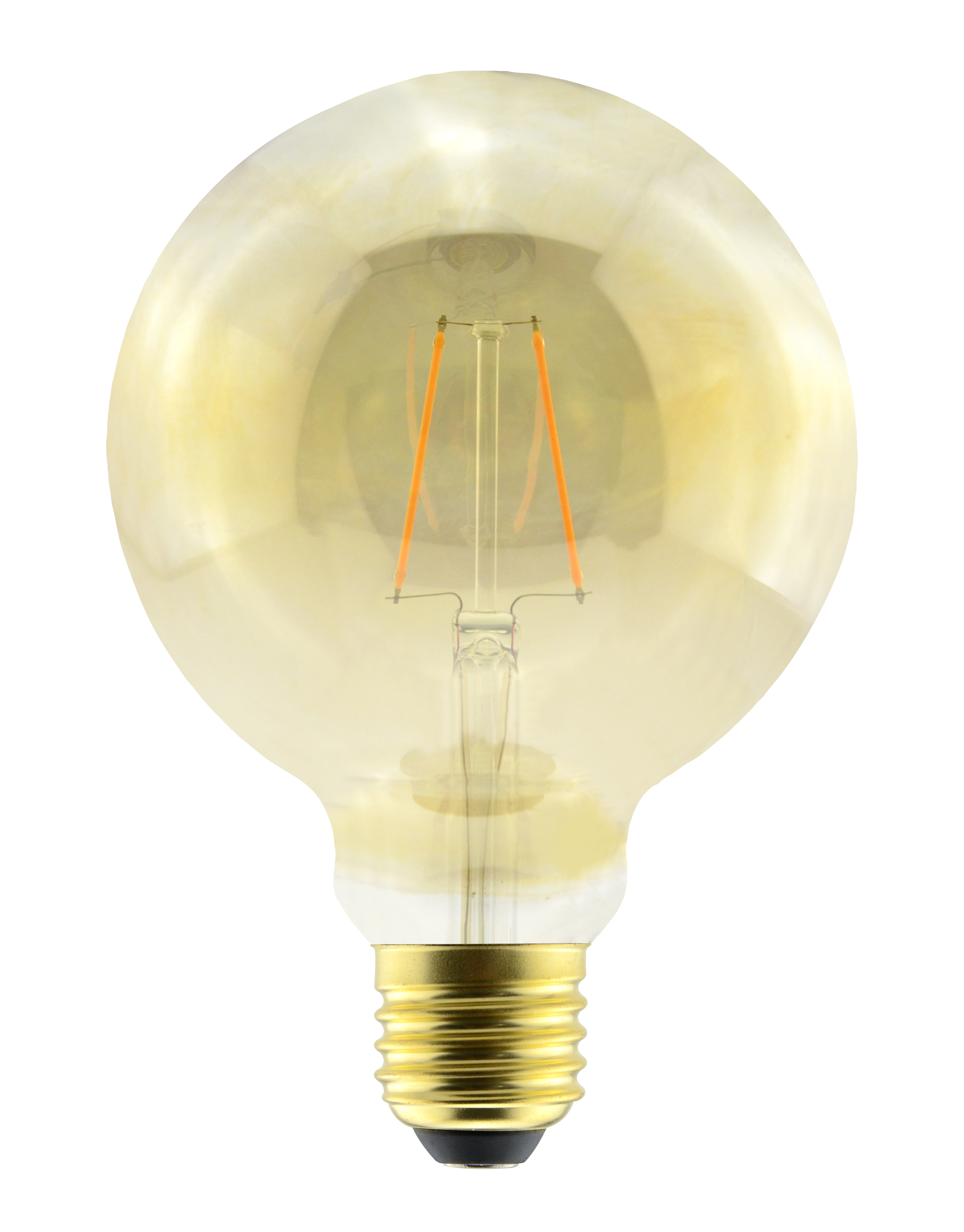 LED Filament Gold Globe G95 2,5W-200lm-E27/1800K