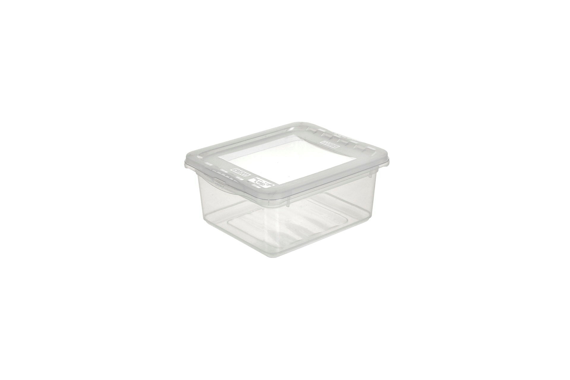 keeeper Aufbewahrungsbox, 19,5 x 16,5 x 8,5 cm, 1,7 l, Bea, Transparent
