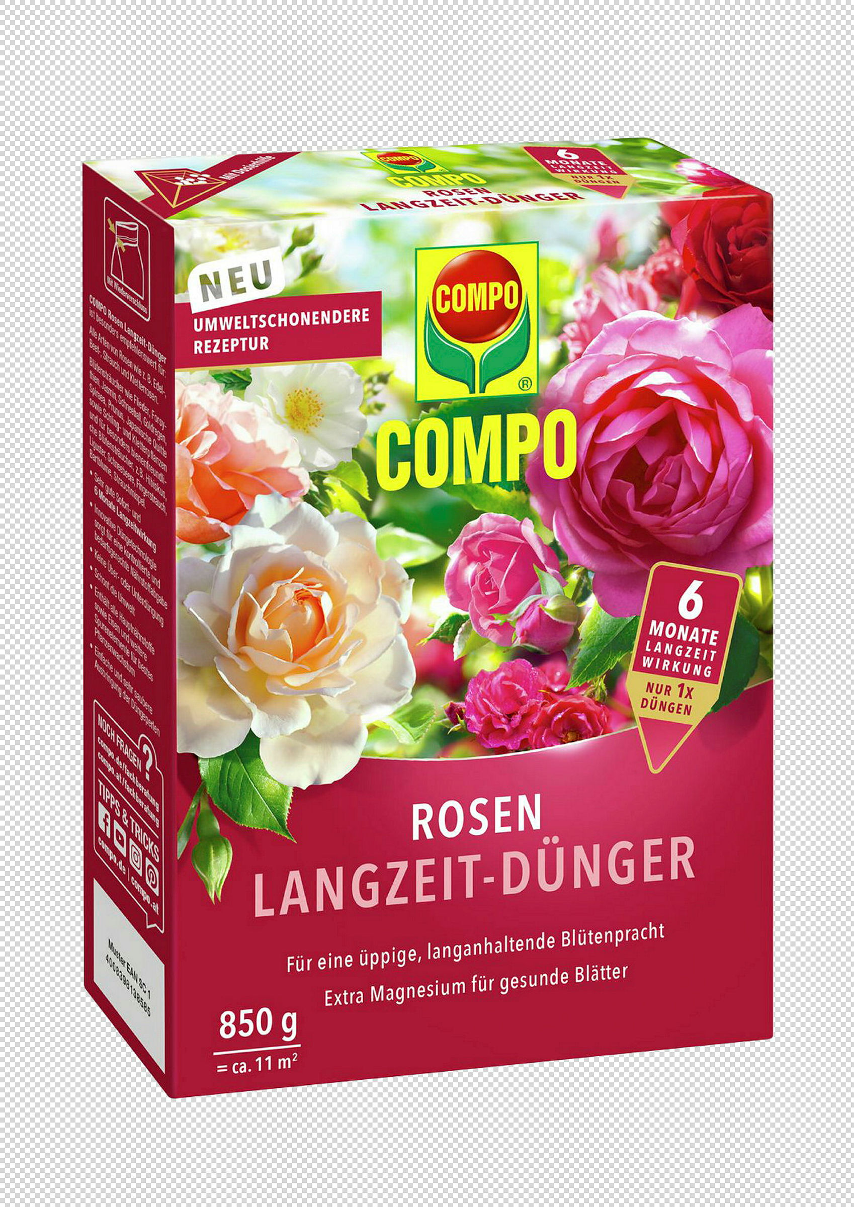 COMPO Rosen Langzeit-Dünger850 g