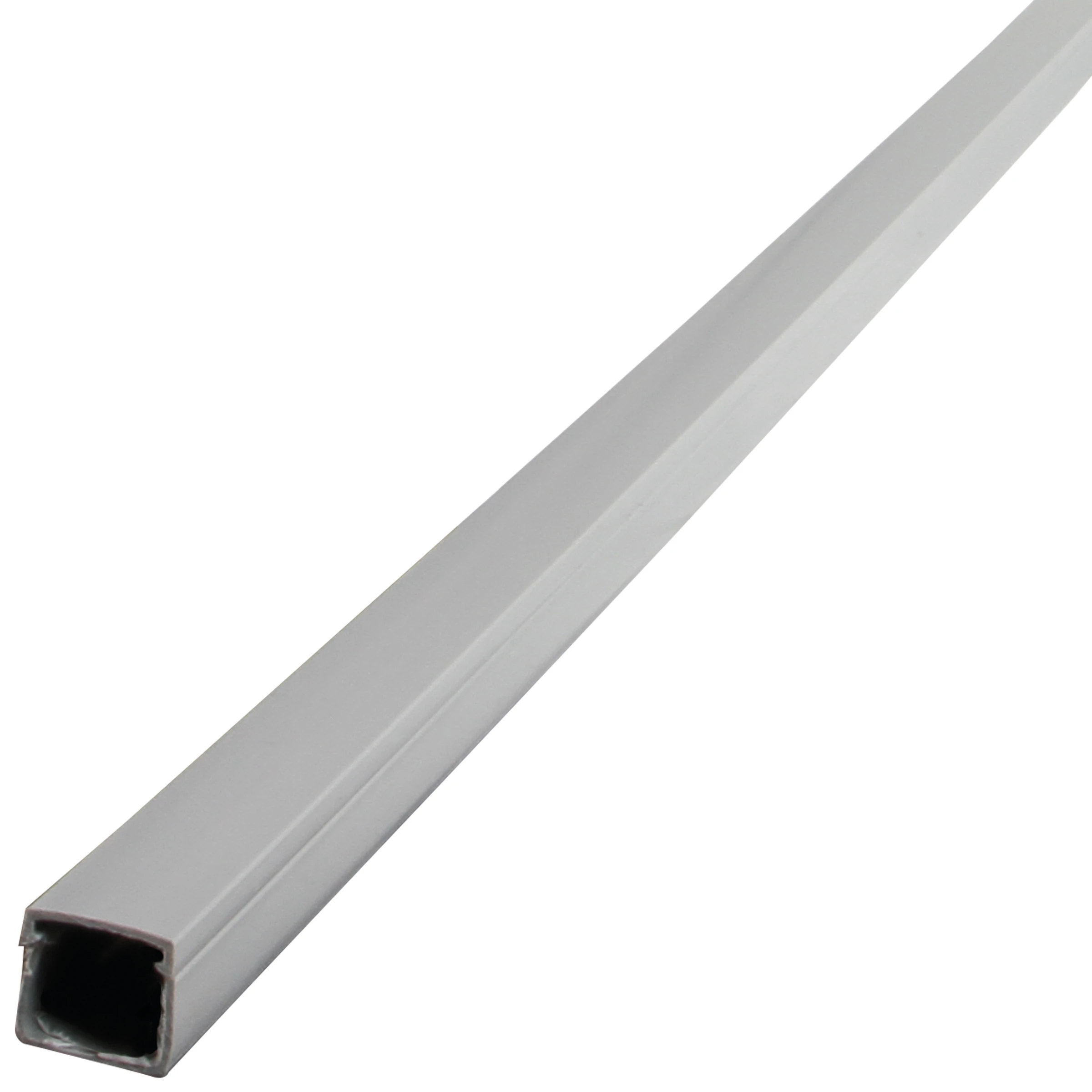 Kunststoffkanal, 15 x 15 mm, 2 m, grau