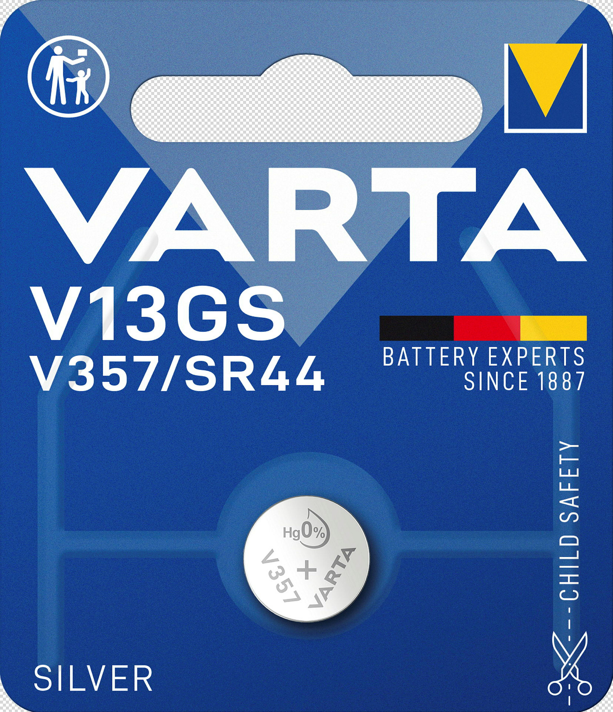 VARTA ELECTRONICS V13GS/SR44 Blister 1