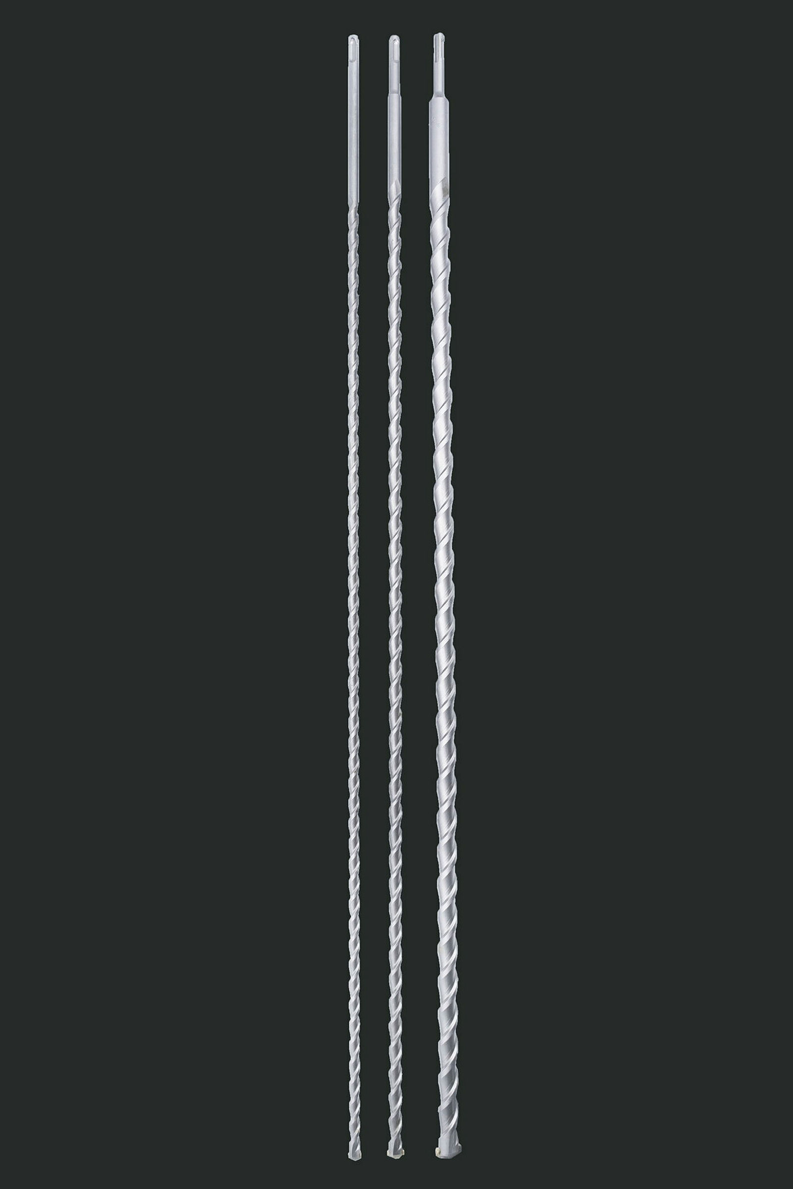 SDS Plus Hammerbohrer Set, 3-tlg., 1000 mm, Ø 12 / 16 / 24 mm