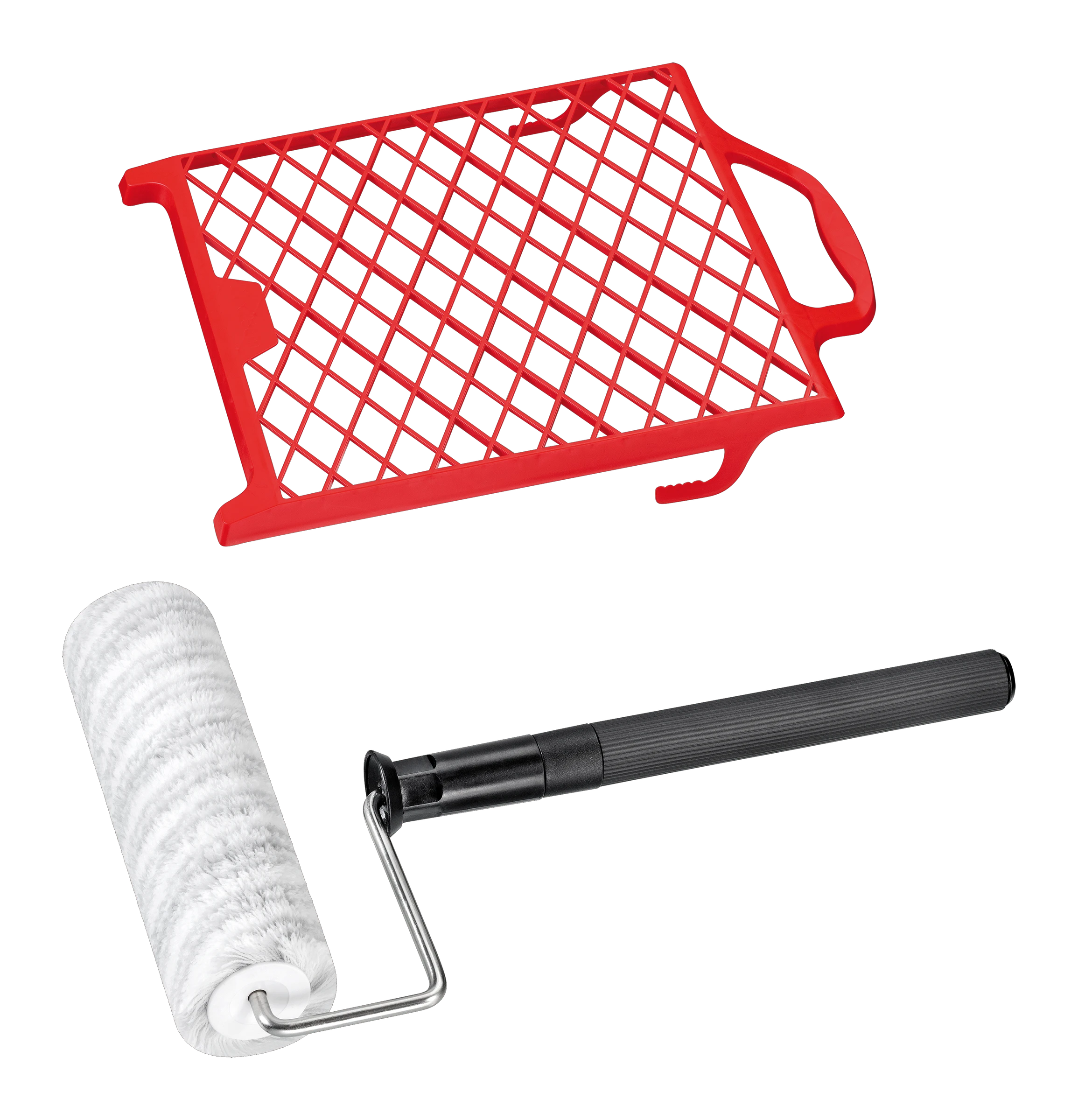 Extra-Reach-Roller 25cm mit Abstreifgitter
